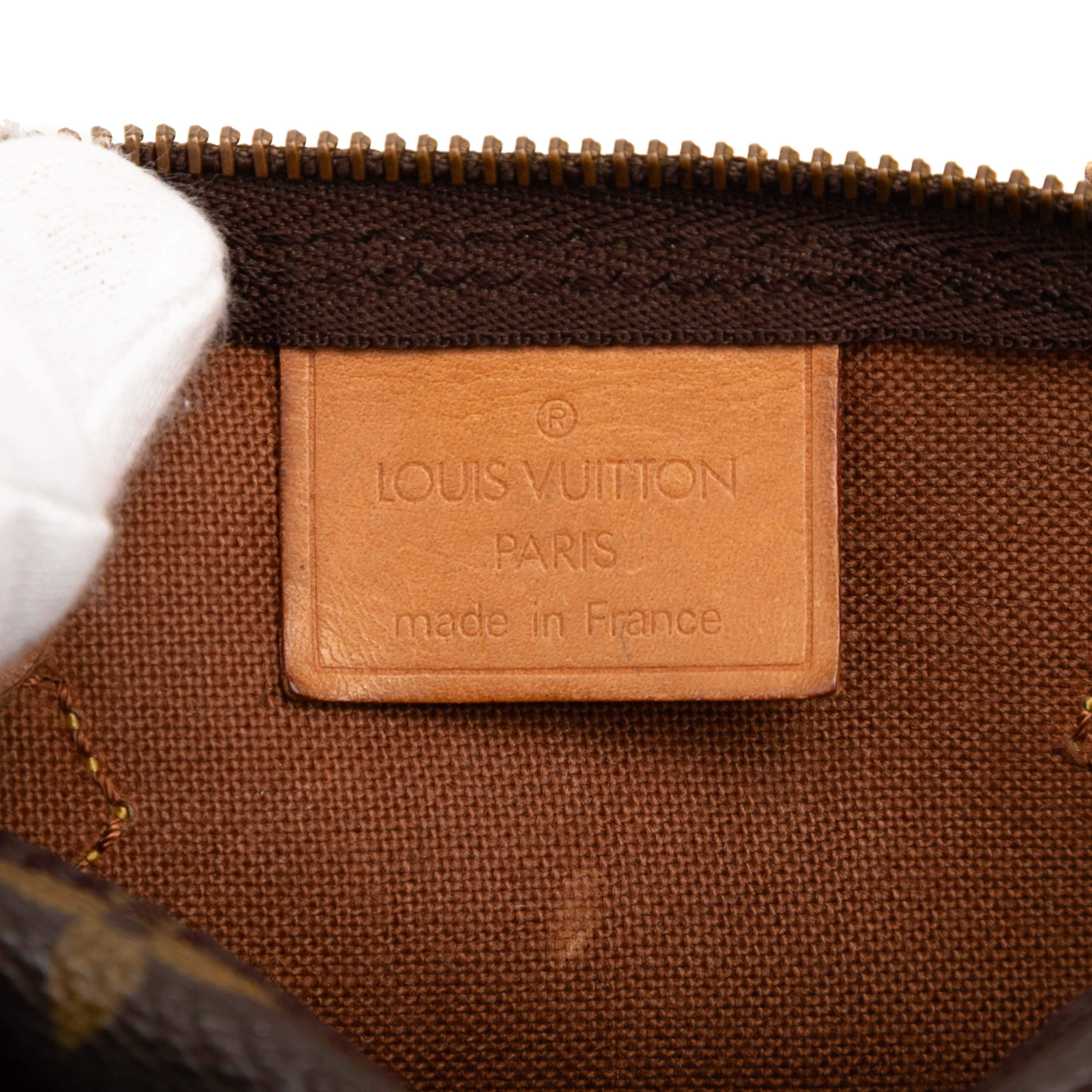 Louis Vuitton Monogram Mini Speedy Hl, från Luxclusif, i färgen brown. Klicka för att öppna bilden i stort format