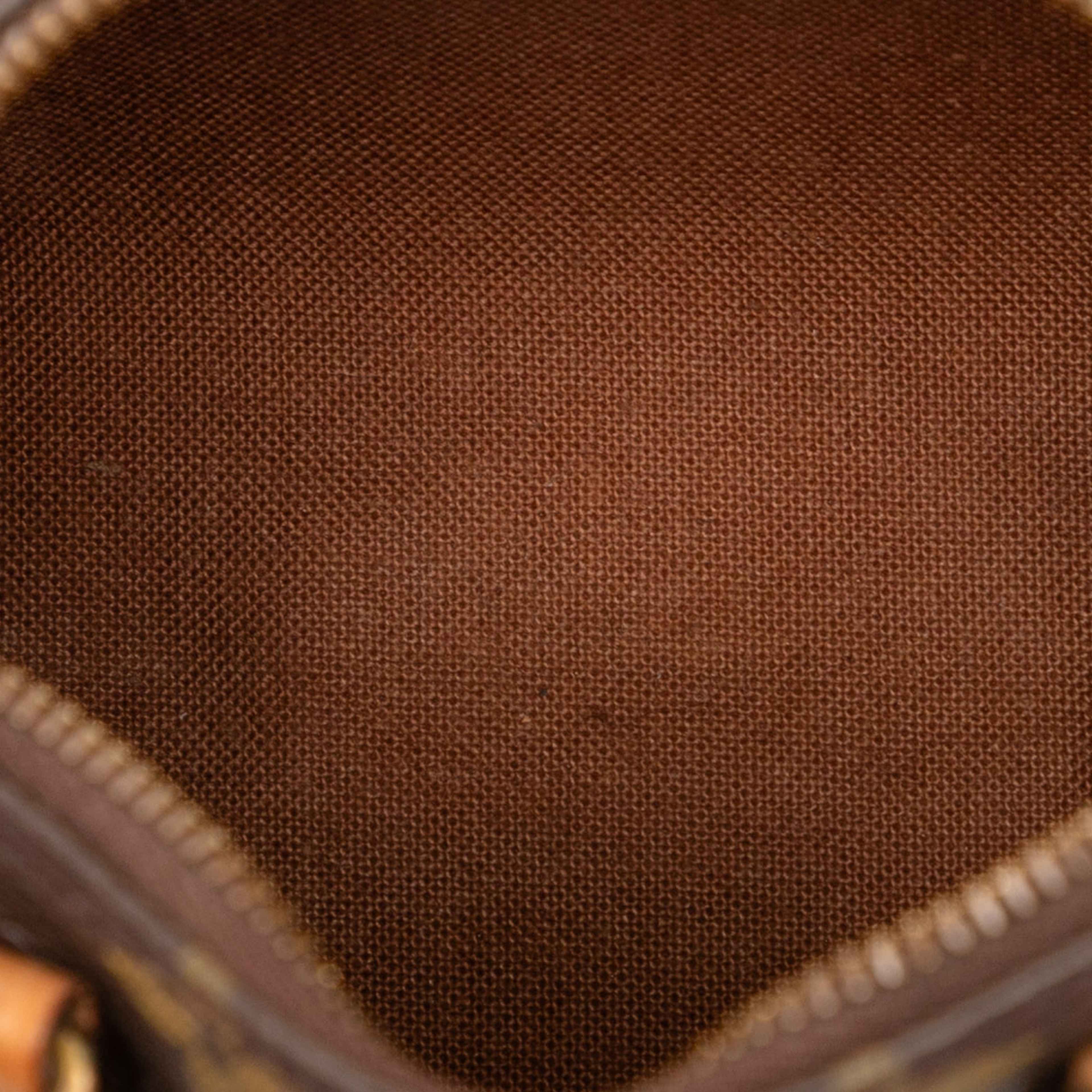 Louis Vuitton Monogram Mini Speedy Hl, från Luxclusif, i färgen brown. Klicka för att öppna bilden i stort format