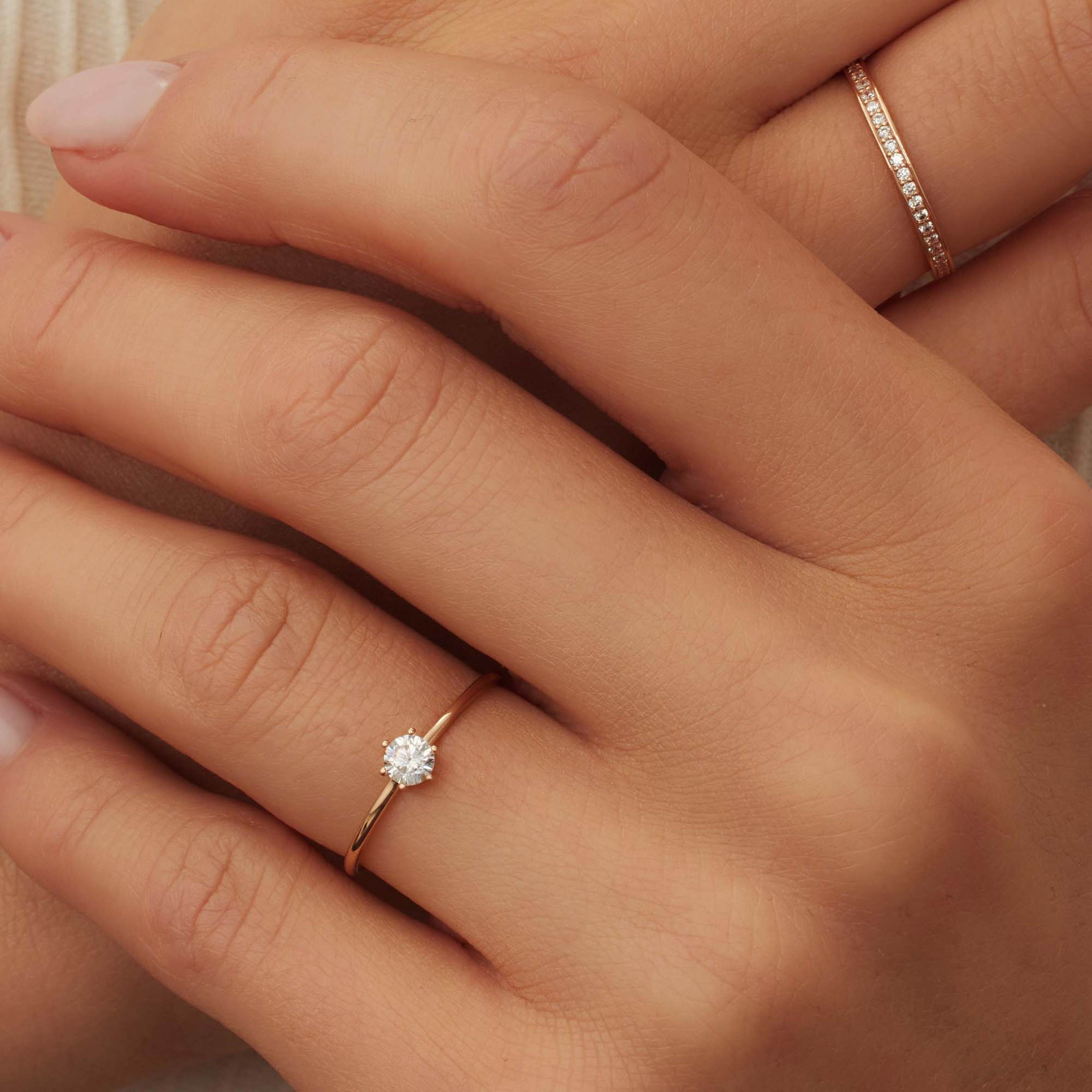 La Concorde 14 Karat Roséguld Ring