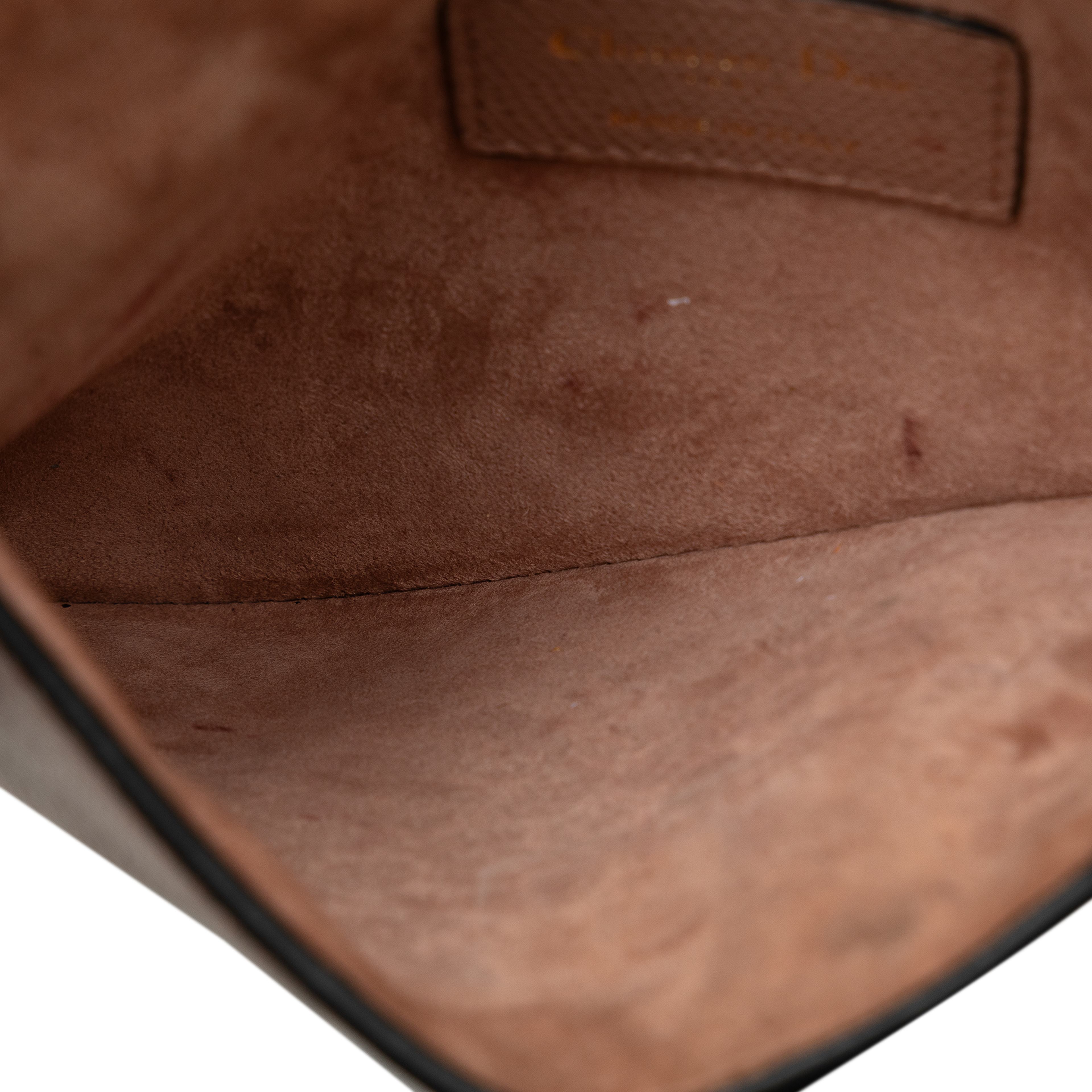 Dior Leather Saddle Belt Bag