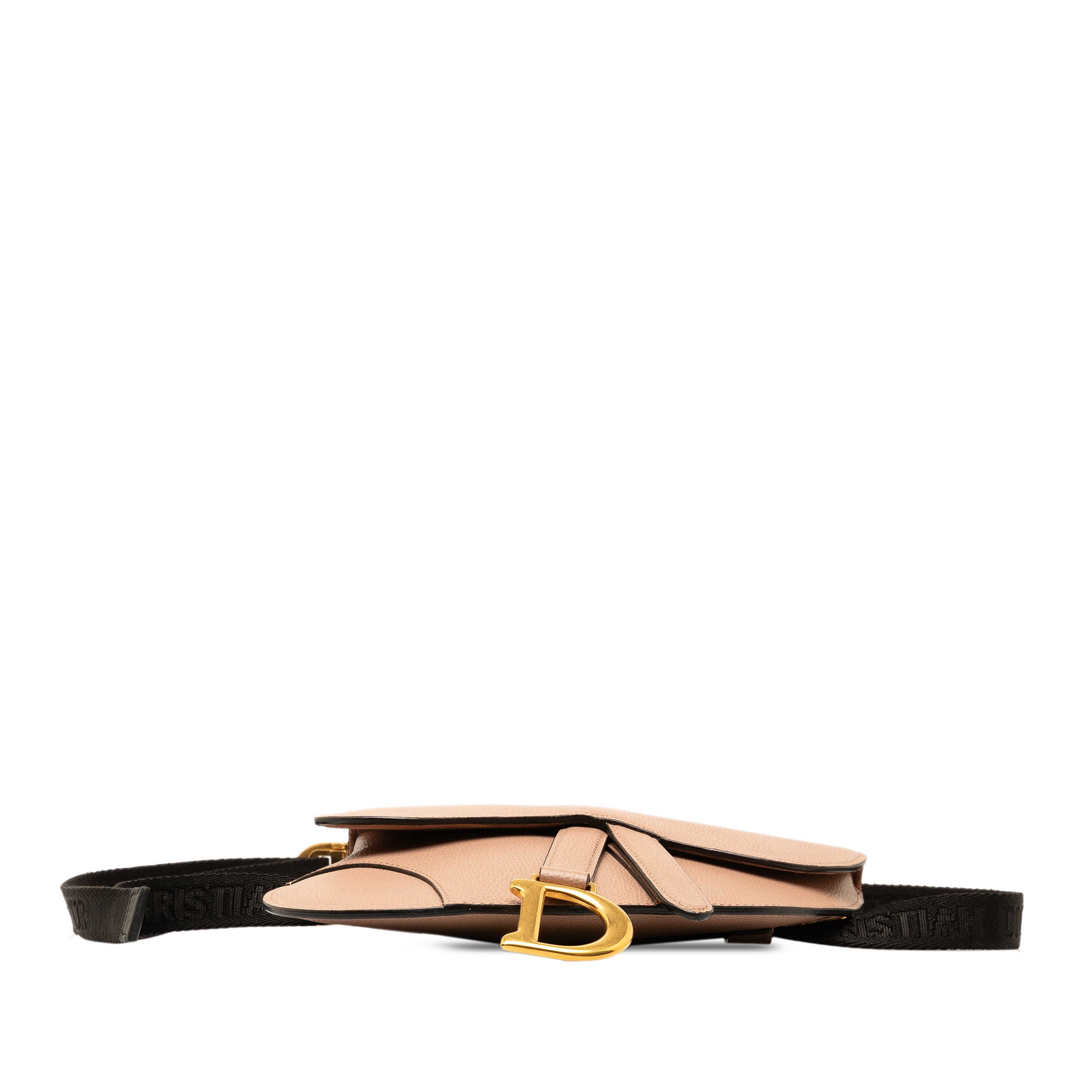 Dior Leather Saddle Belt Bag