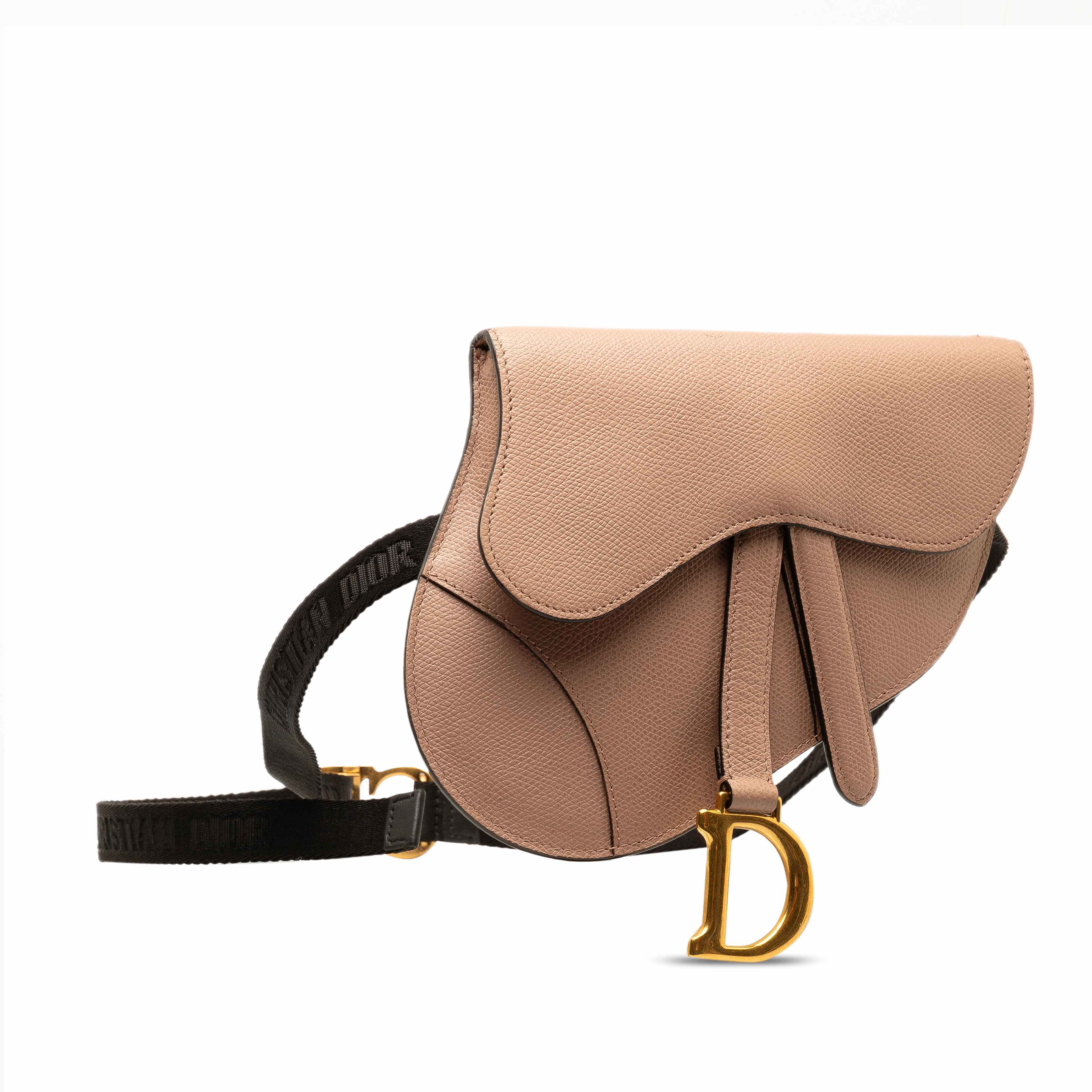 Dior Leather Saddle Belt Bag