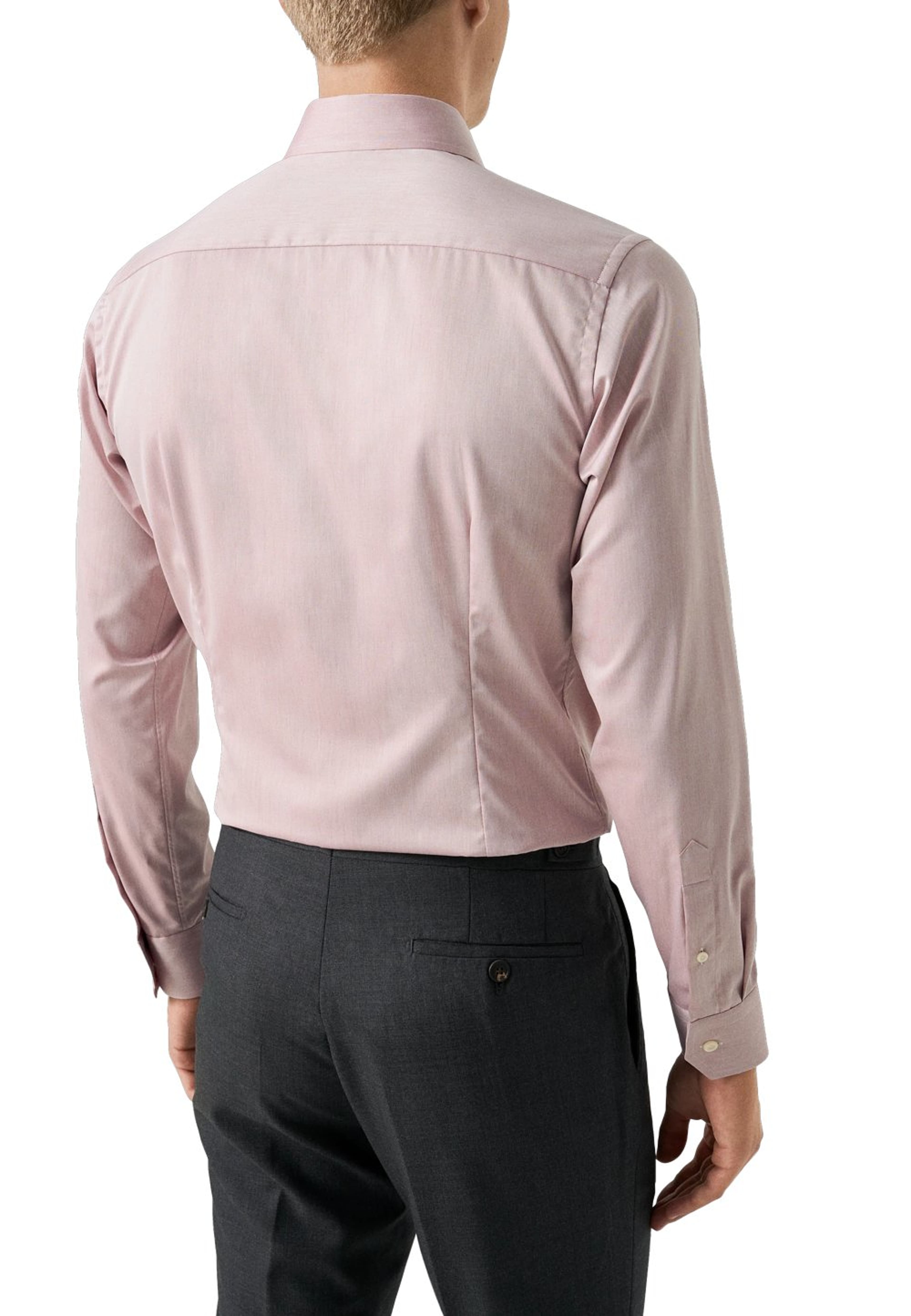 Signature Twill-skjorta Contemporary Fit, från Eton, i färgen orange. Klicka för att öppna bilden i stort format