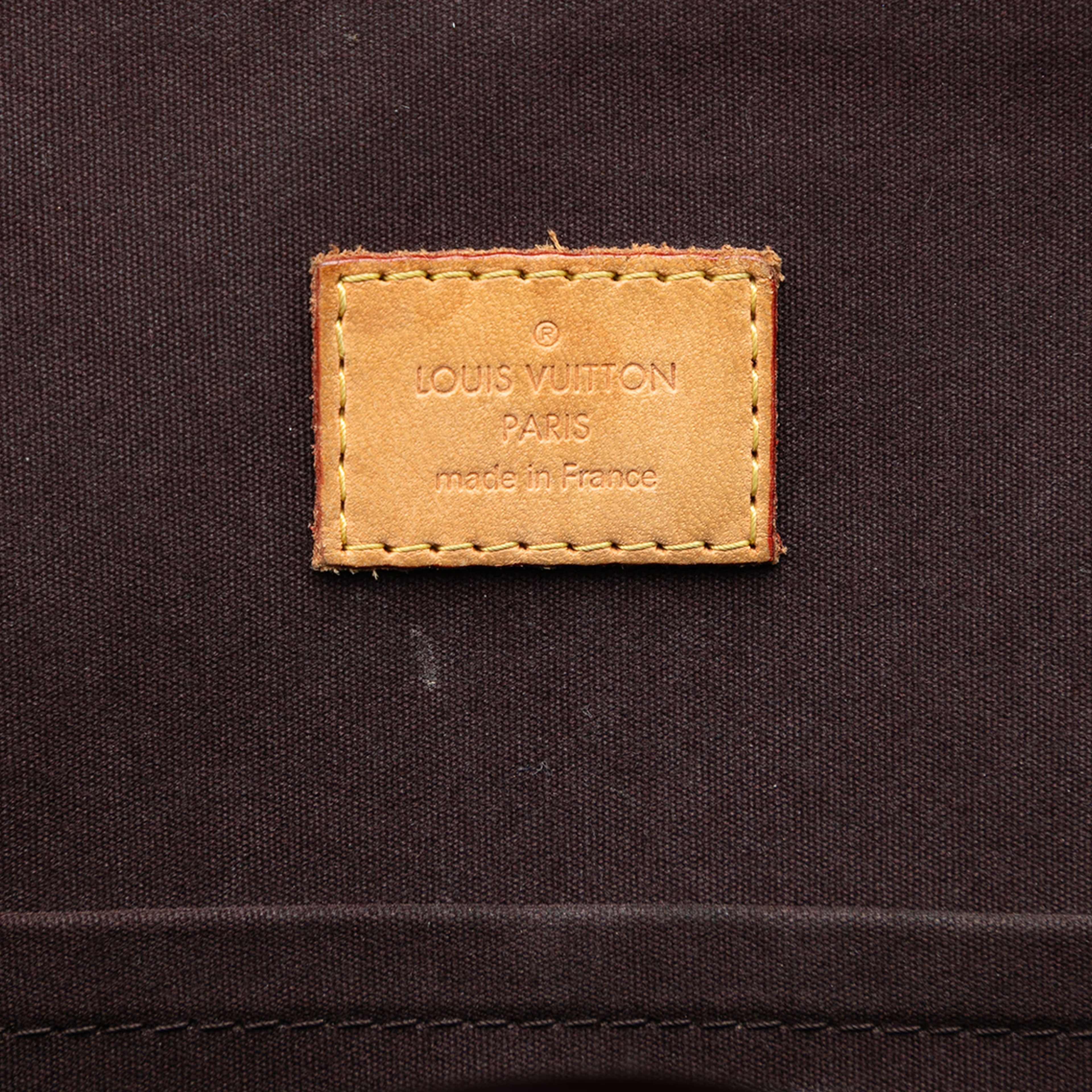 Louis Vuitton Monogram Vernis Alma Gm, från Luxclusif, i färgen purple. Klicka för att öppna bilden i stort format