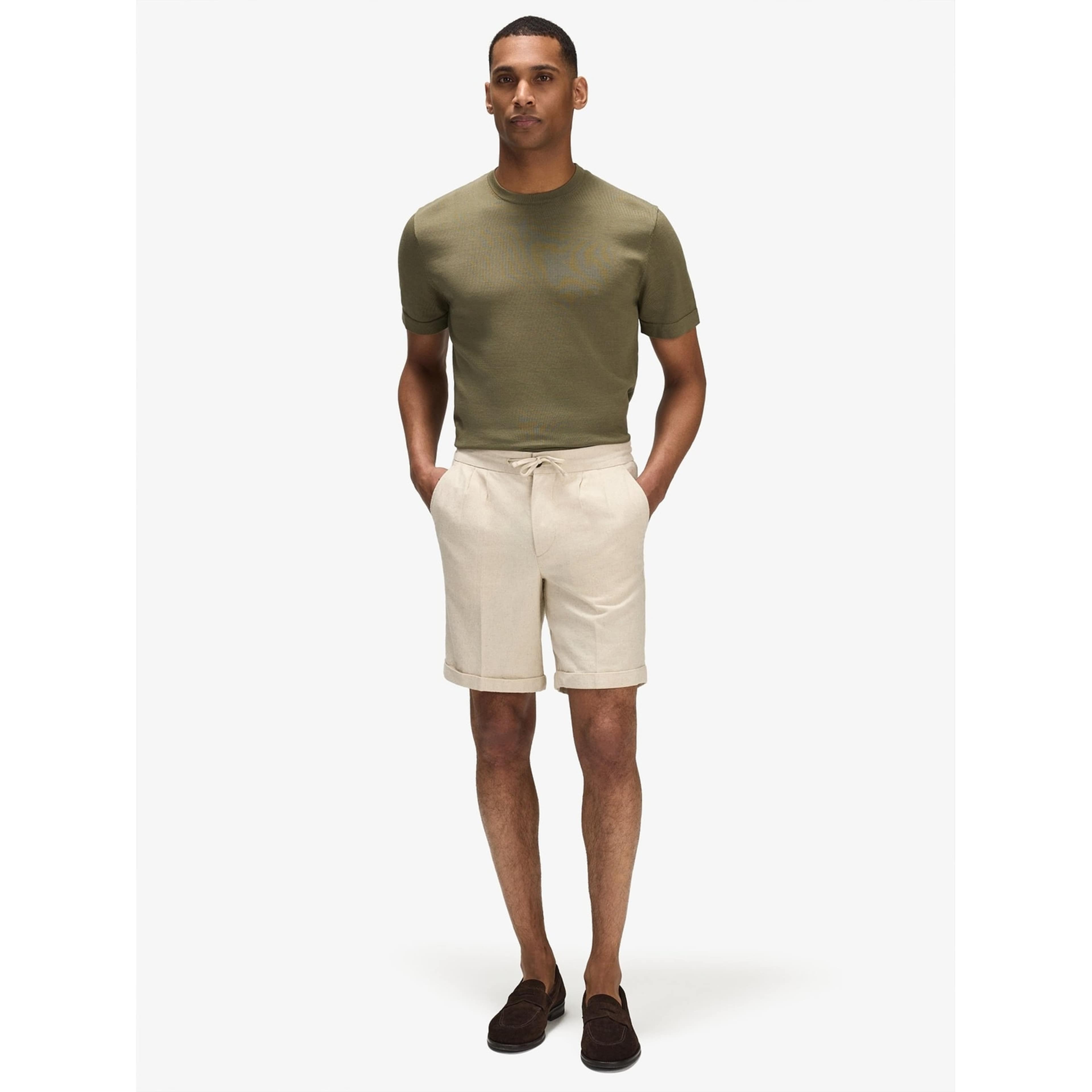 Linen Blend Shorts (maine)