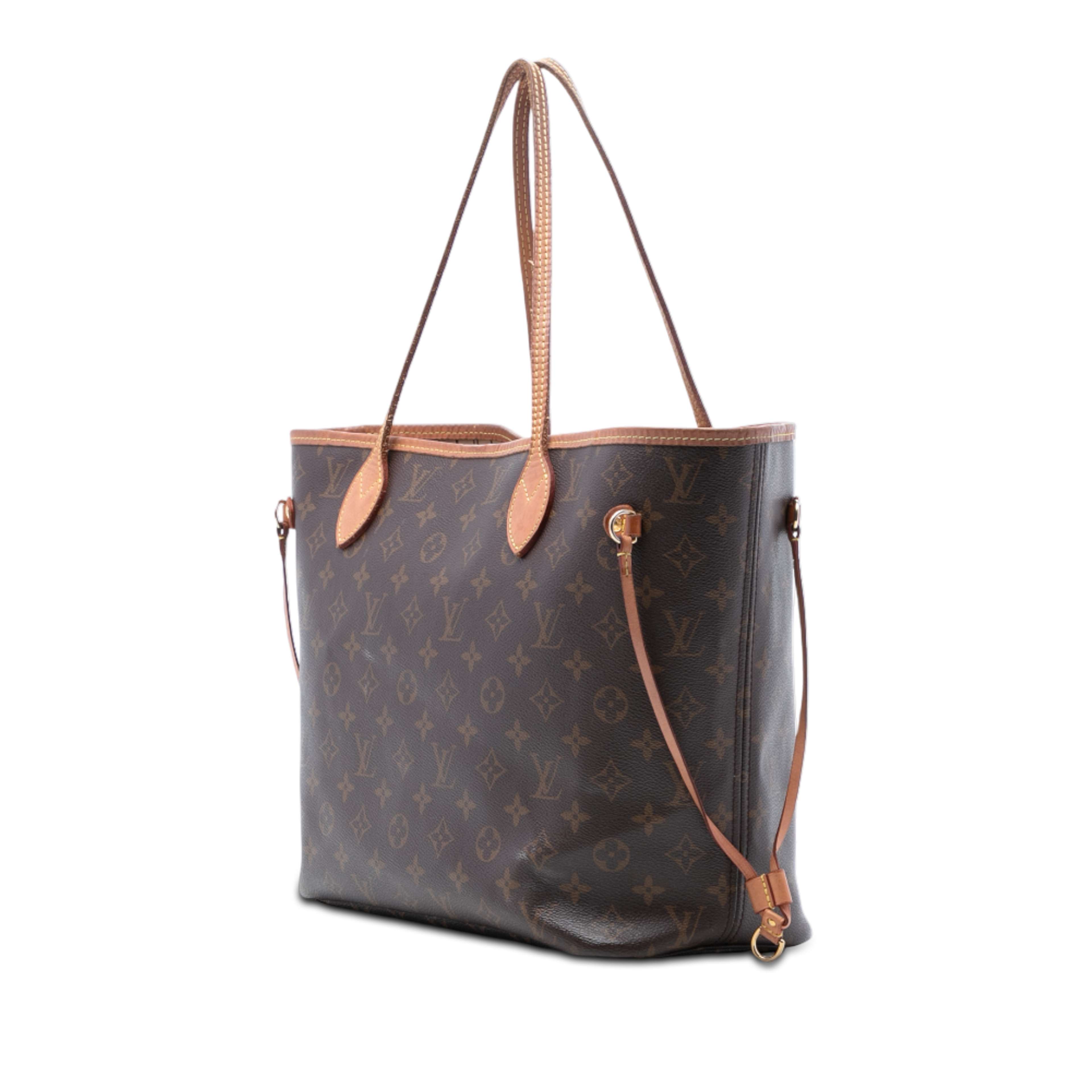 Louis Vuitton Monogram Neverfull Mm, från Luxclusif, i färgen brown. Klicka för att öppna bilden i stort format