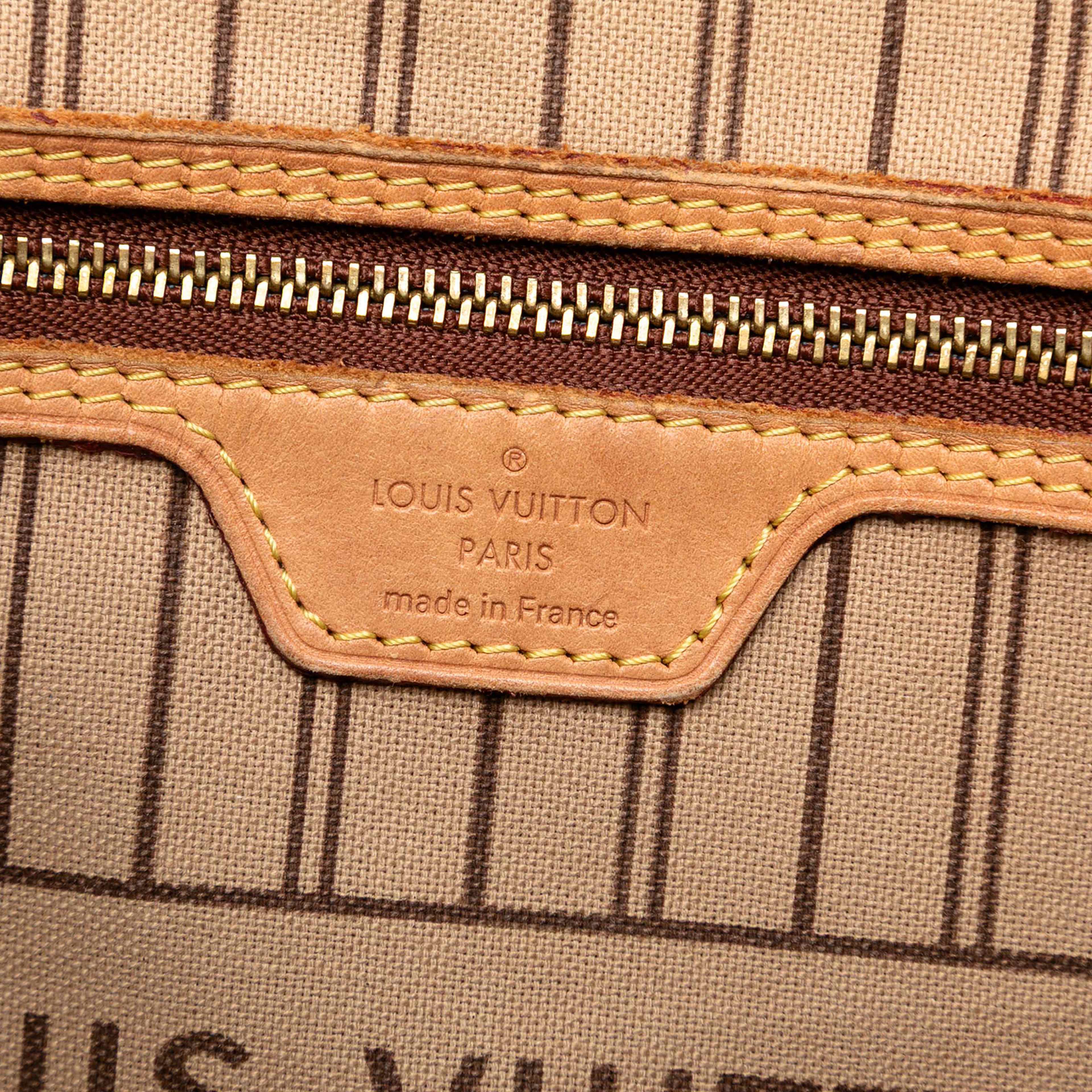 Louis Vuitton Monogram Neverfull Mm, från Luxclusif, i färgen brown. Klicka för att öppna bilden i stort format