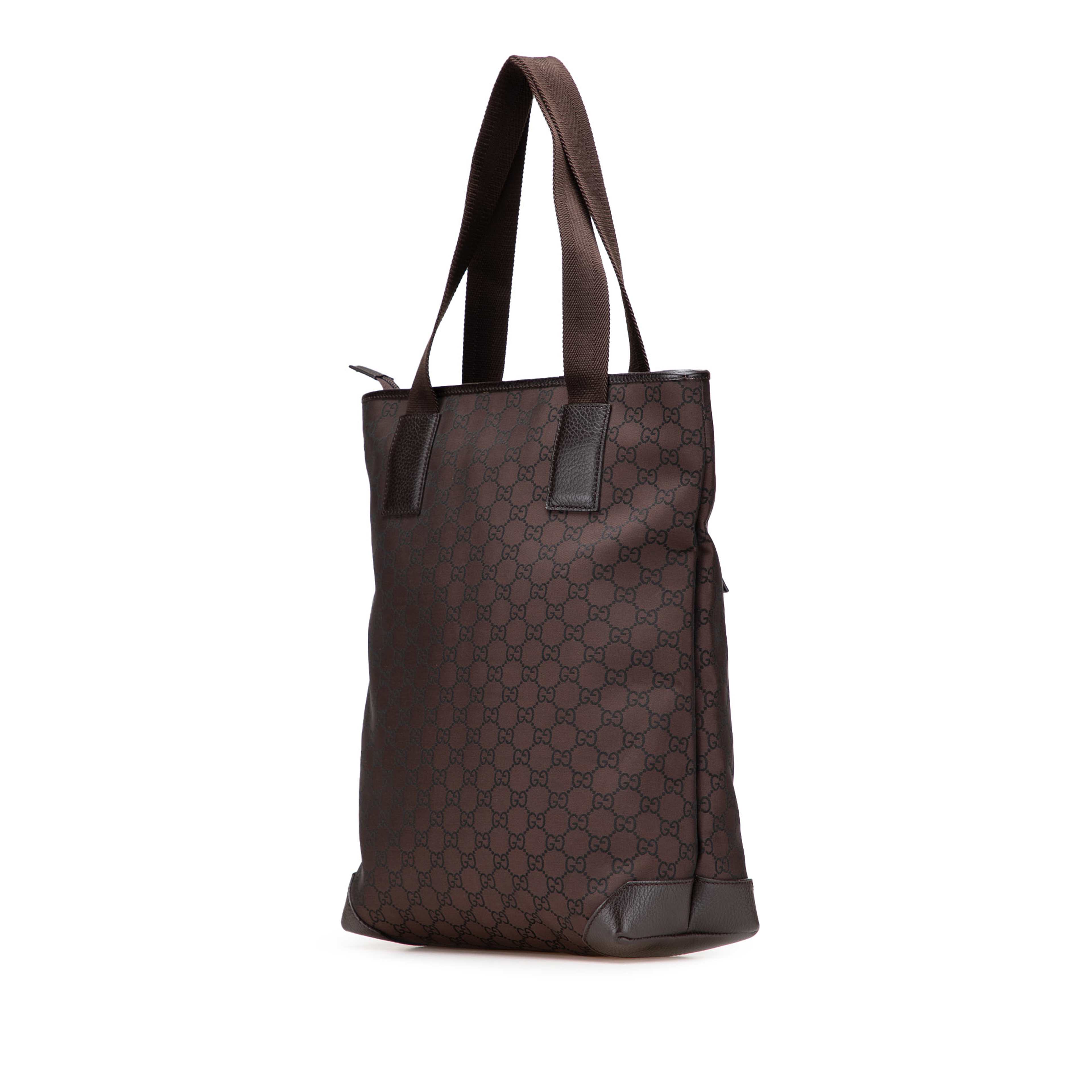 Gucci Gg Canvas Tote, från Luxclusif, i färgen dark brown.
