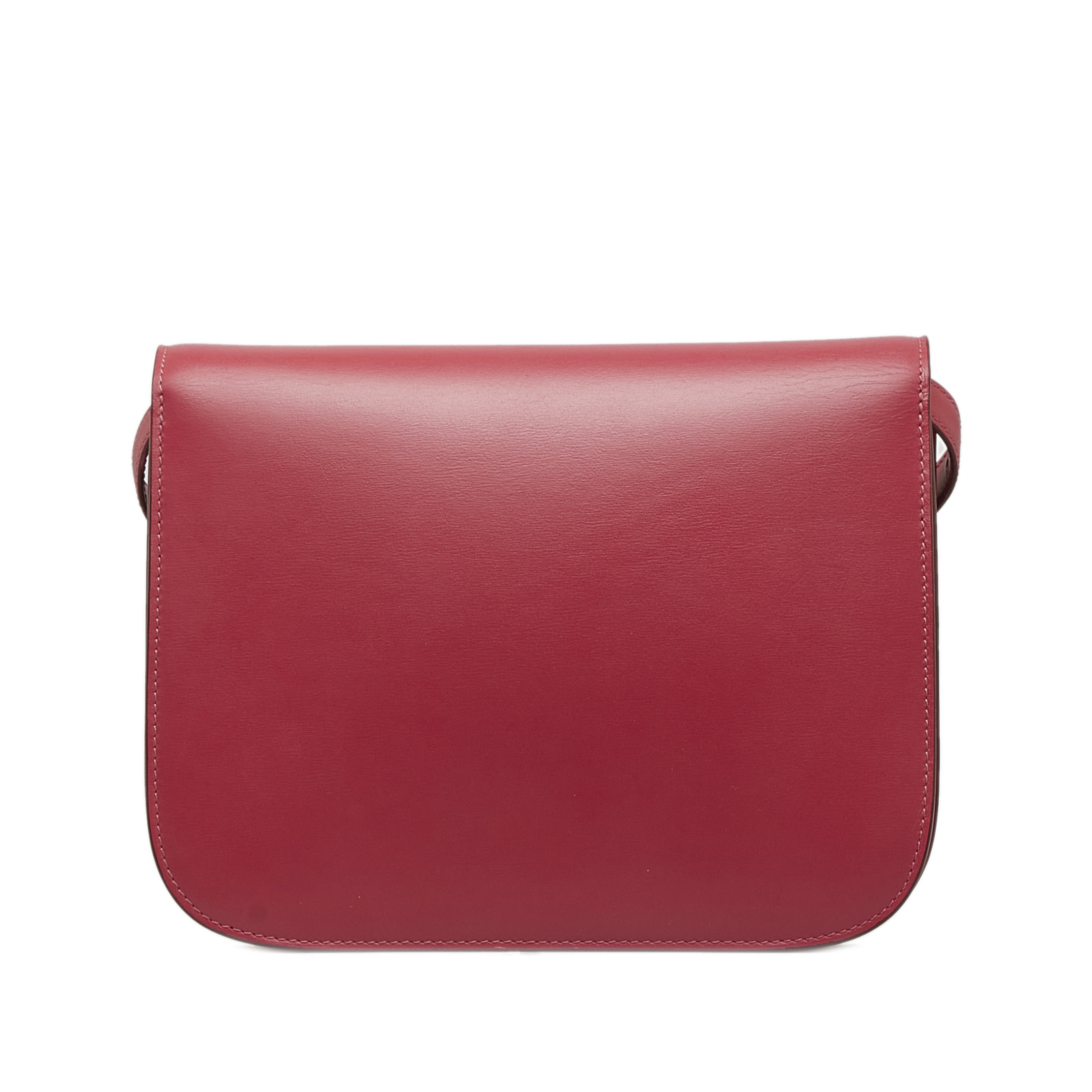 Celine Medium Calfskin Classic Box, från Luxclusif, i färgen blush. Klicka för att öppna bilden i stort format