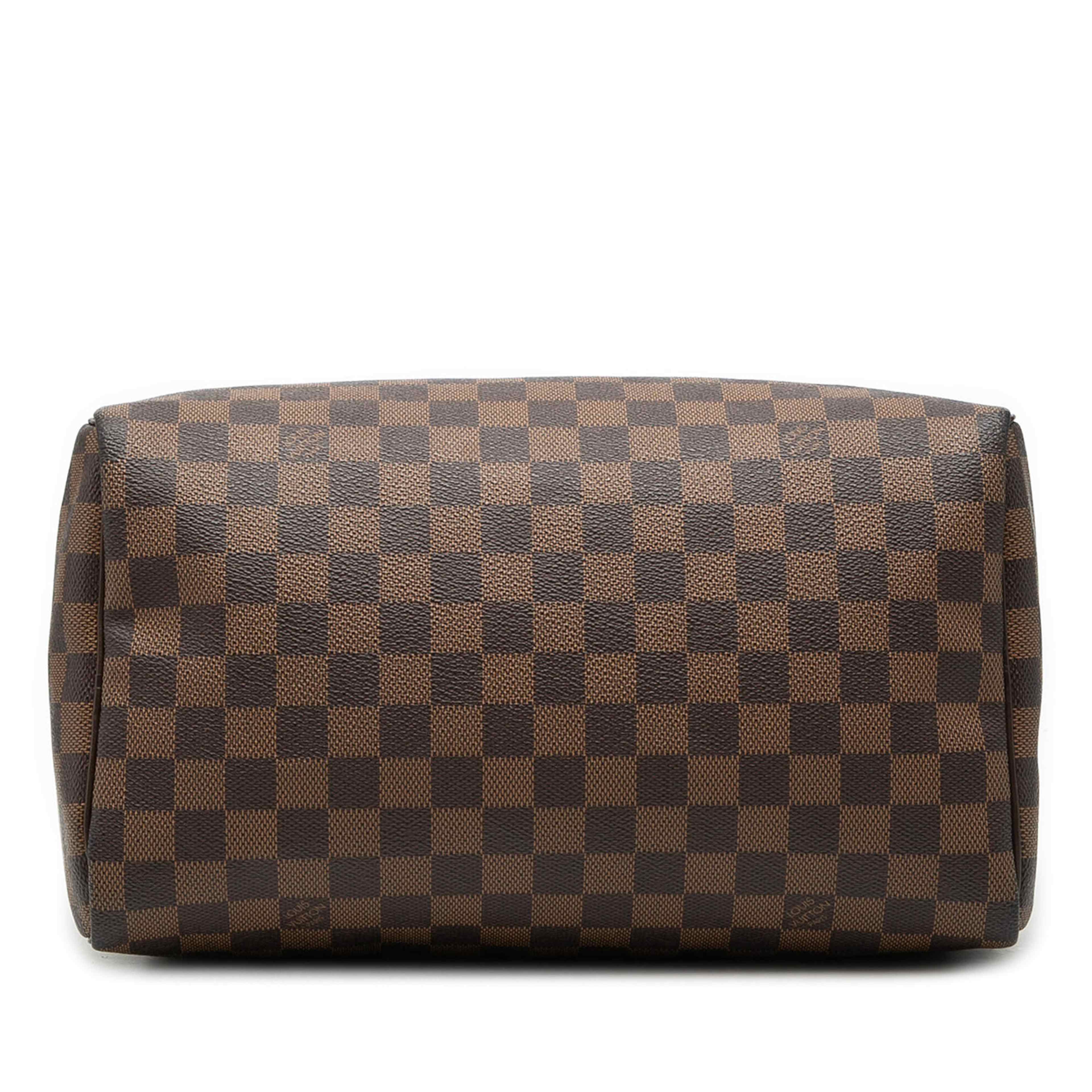 Louis Vuitton Damier Ebene Speedy 30, från Luxclusif, i färgen brown. Klicka för att öppna bilden i stort format