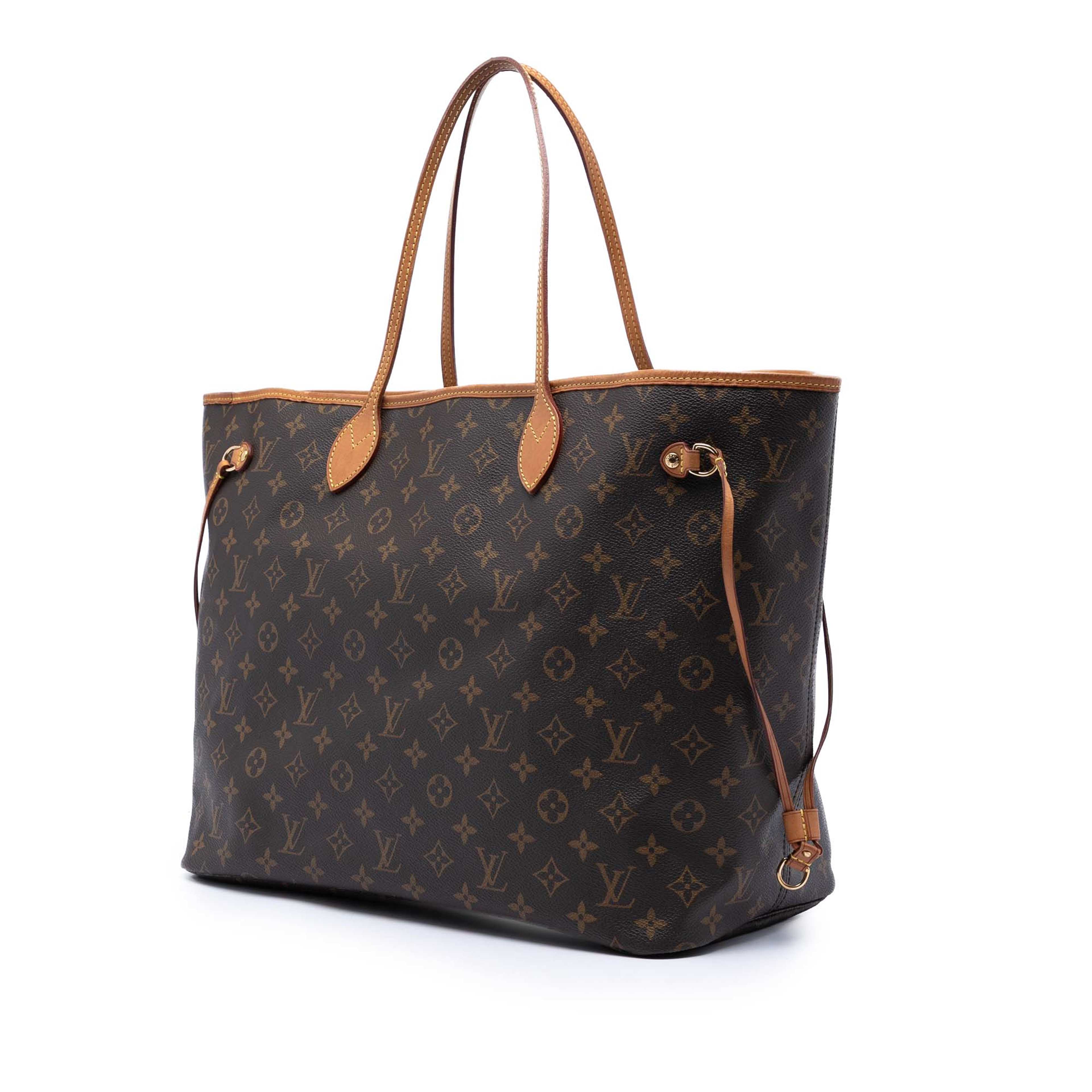 Louis Vuitton Monogram Neverfull Gm, från Luxclusif, i färgen brown. Klicka för att öppna bilden i stort format