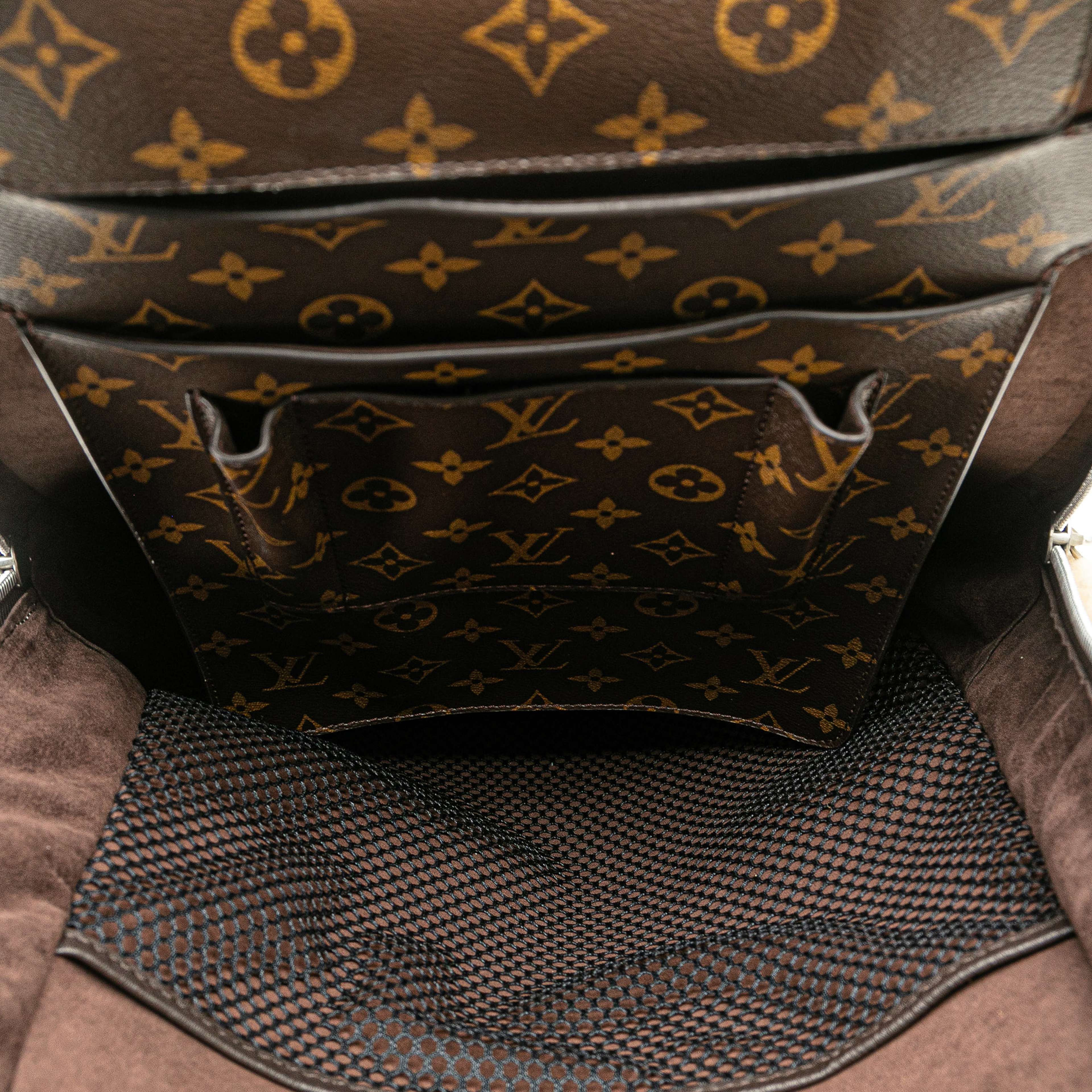 Louis Vuitton Marc Newson Monogram Shearling Backpack