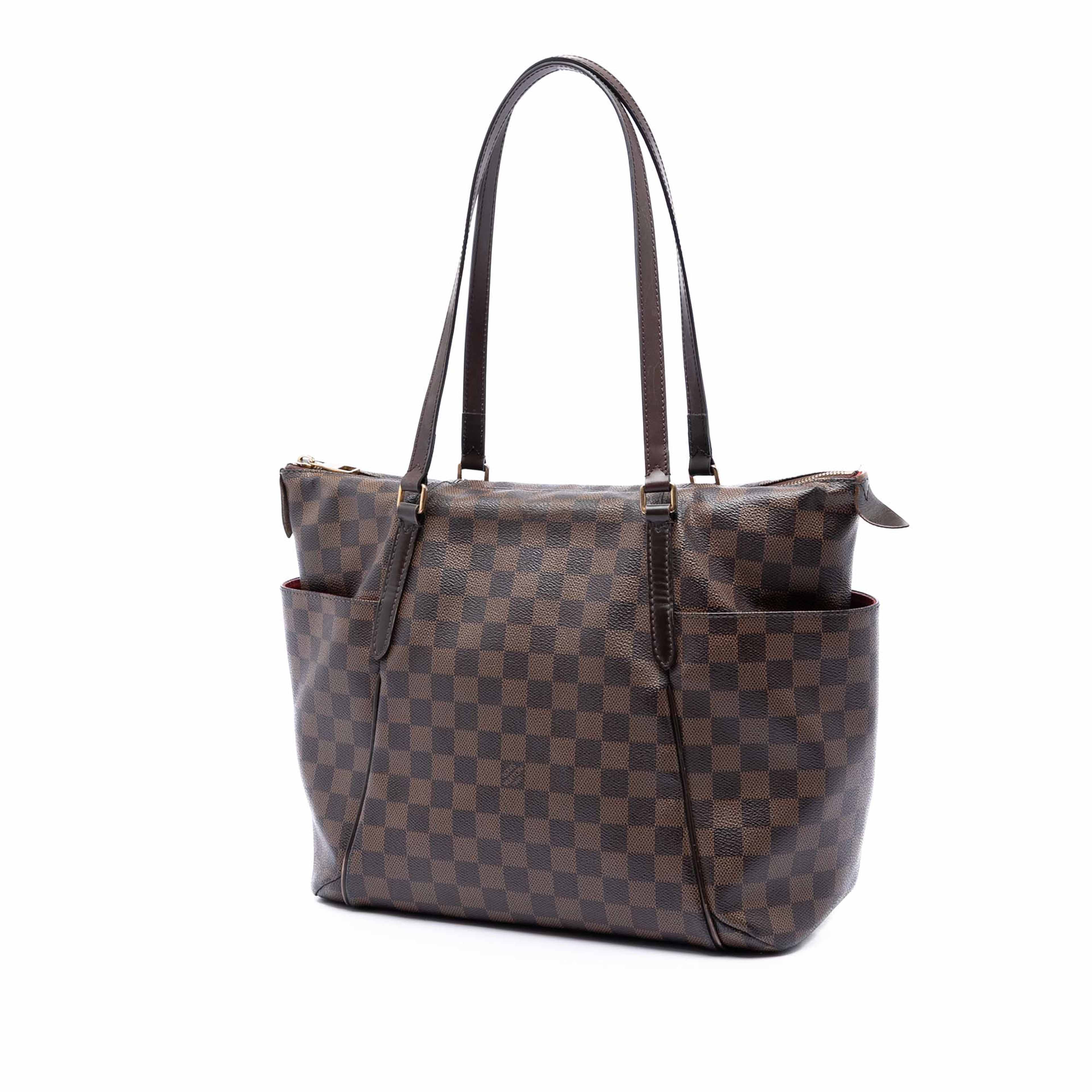 Louis Vuitton Damier Ebene Totally Mm, från Luxclusif, i färgen brun. Klicka för att öppna bilden i stort format