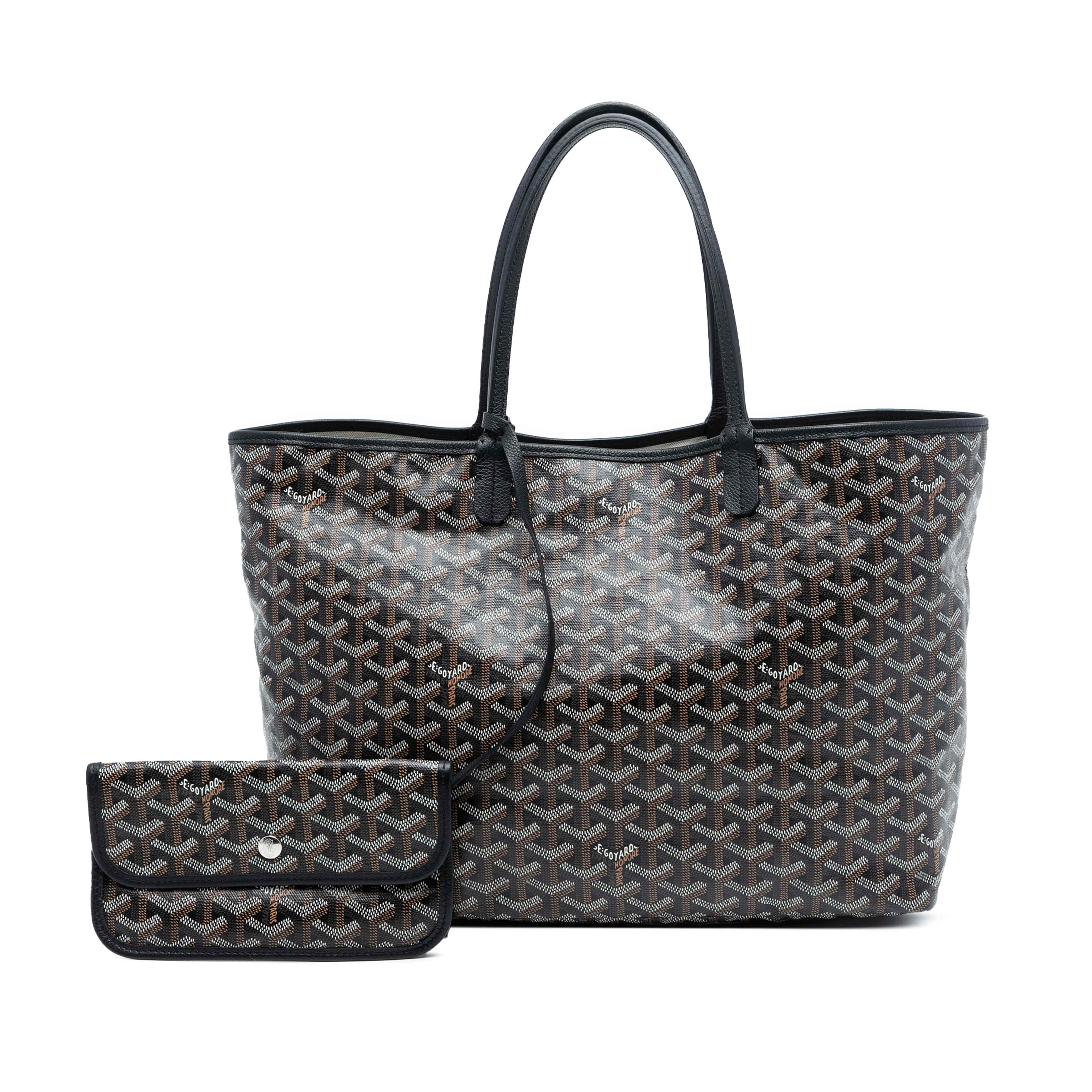 Goyard Goyardine Saint Louis Pm, från Luxclusif, i färgen svart. Klicka för att öppna bilden i stort format