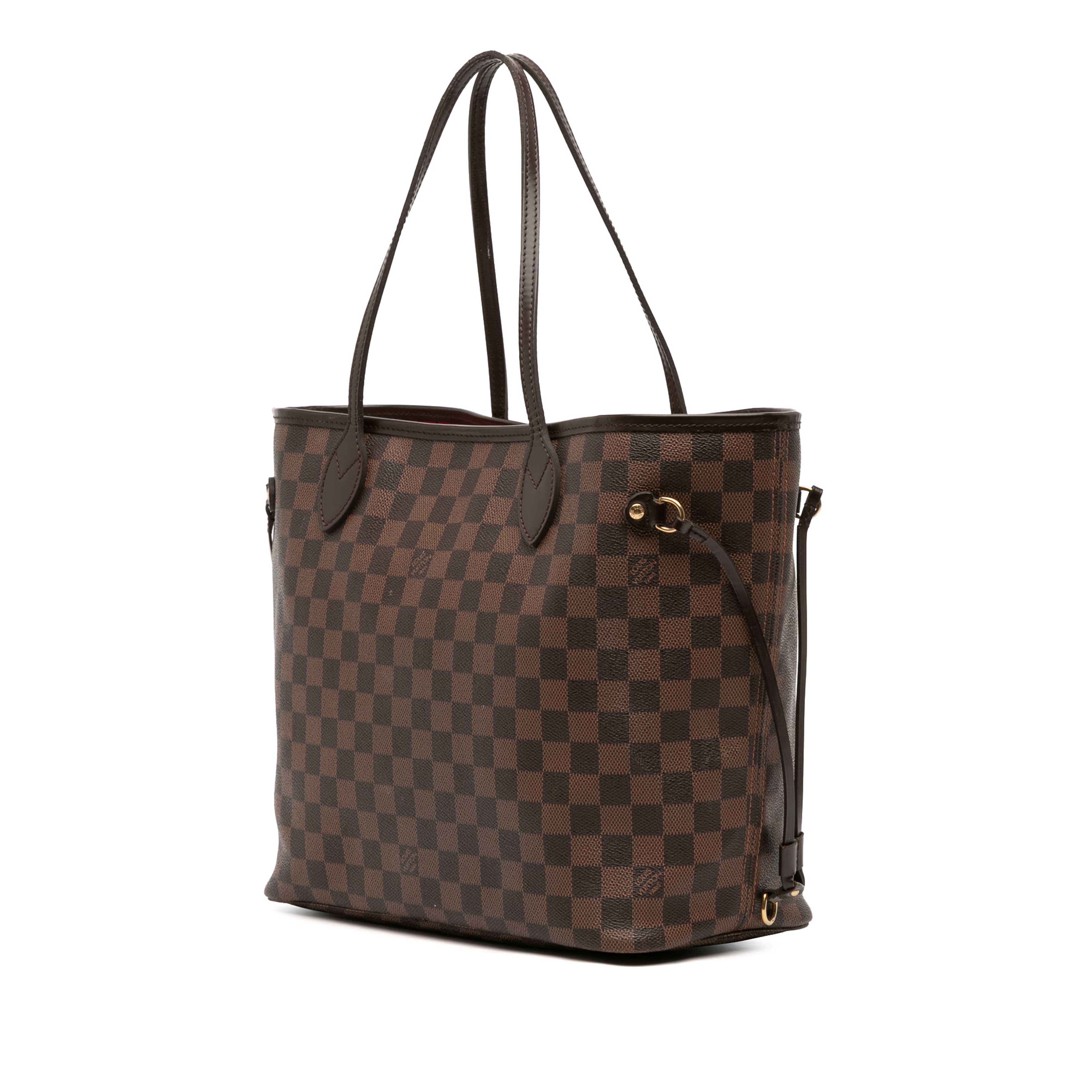 Louis Vuitton Damier Ebene Neverfull Mm, från Luxclusif, i färgen brown. Klicka för att öppna bilden i stort format