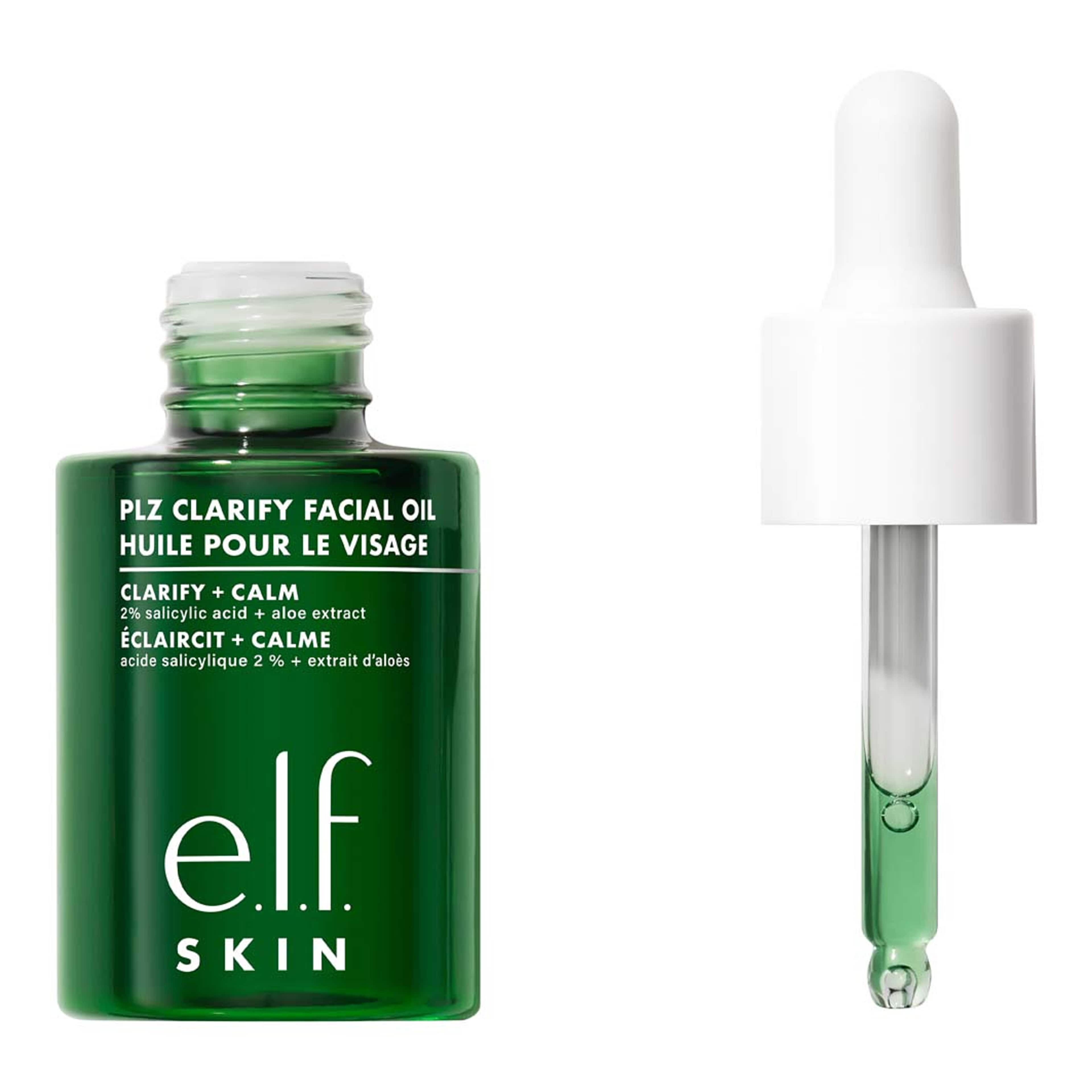 PLZ Clarify Facial Oil, från e.l.f. Klicka för att öppna bilden i stort format