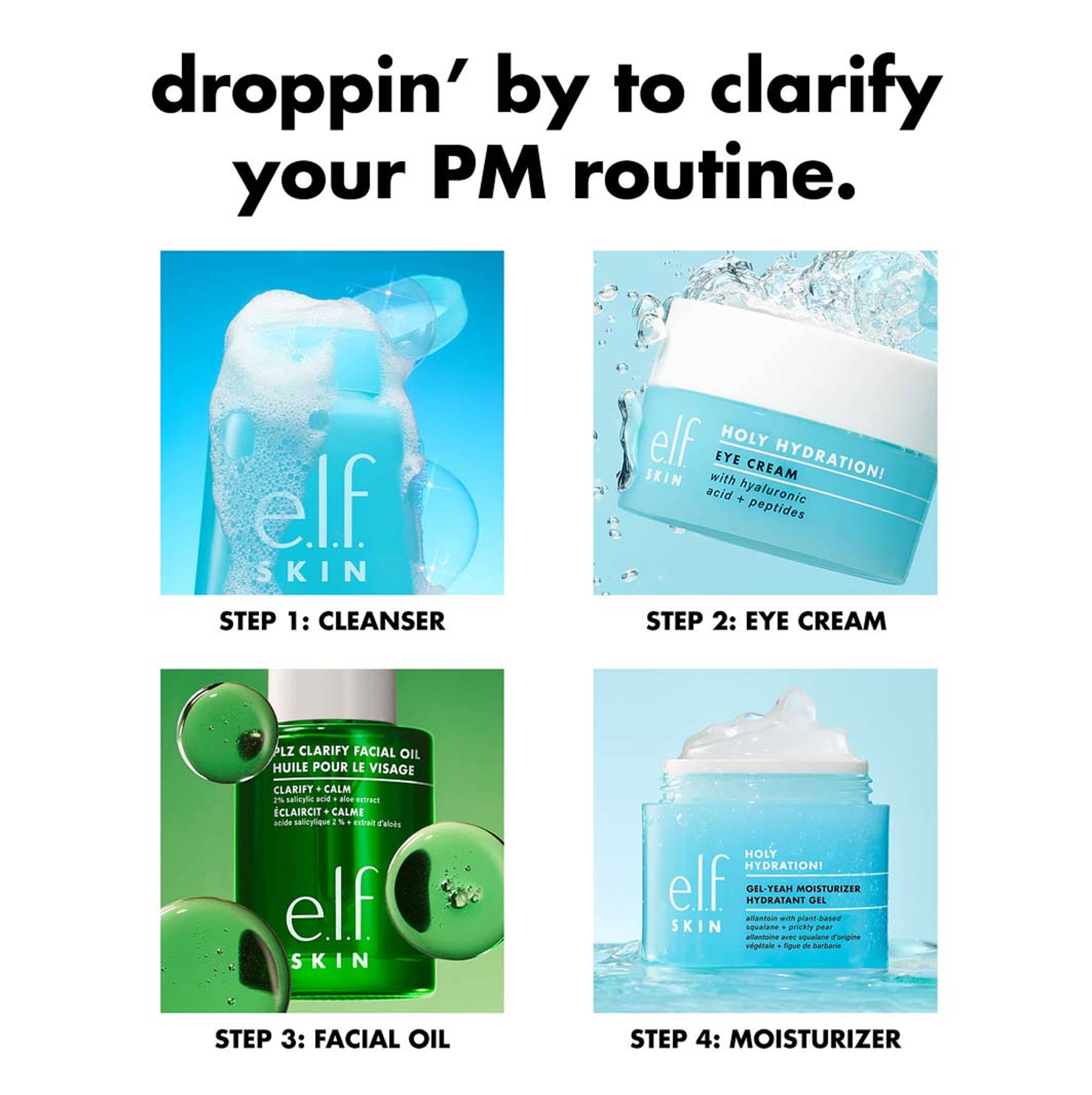 PLZ Clarify Facial Oil, från e.l.f. Klicka för att öppna bilden i stort format