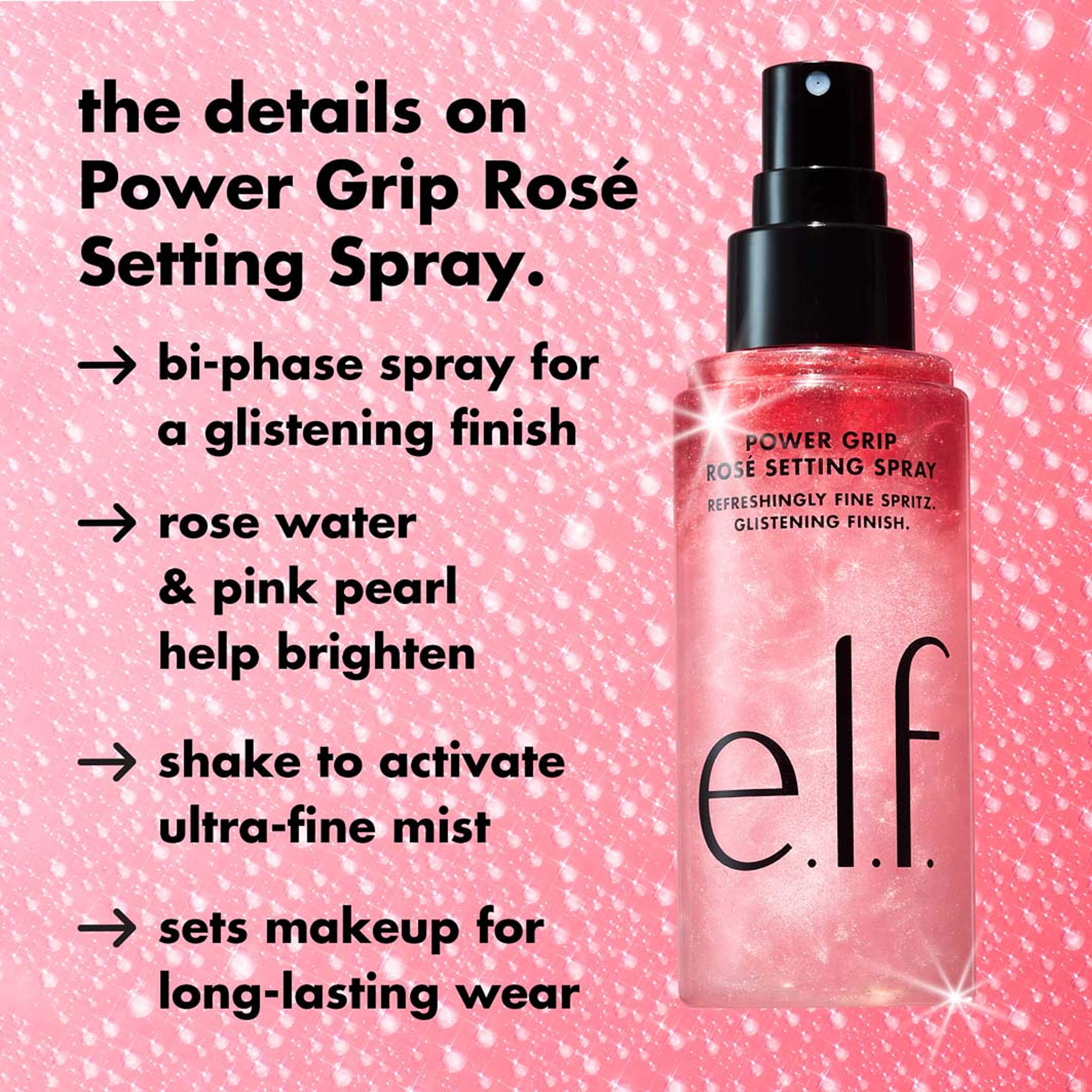 Power Grip Rose Setting Spray, från e.l.f. Klicka för att öppna bilden i stort format