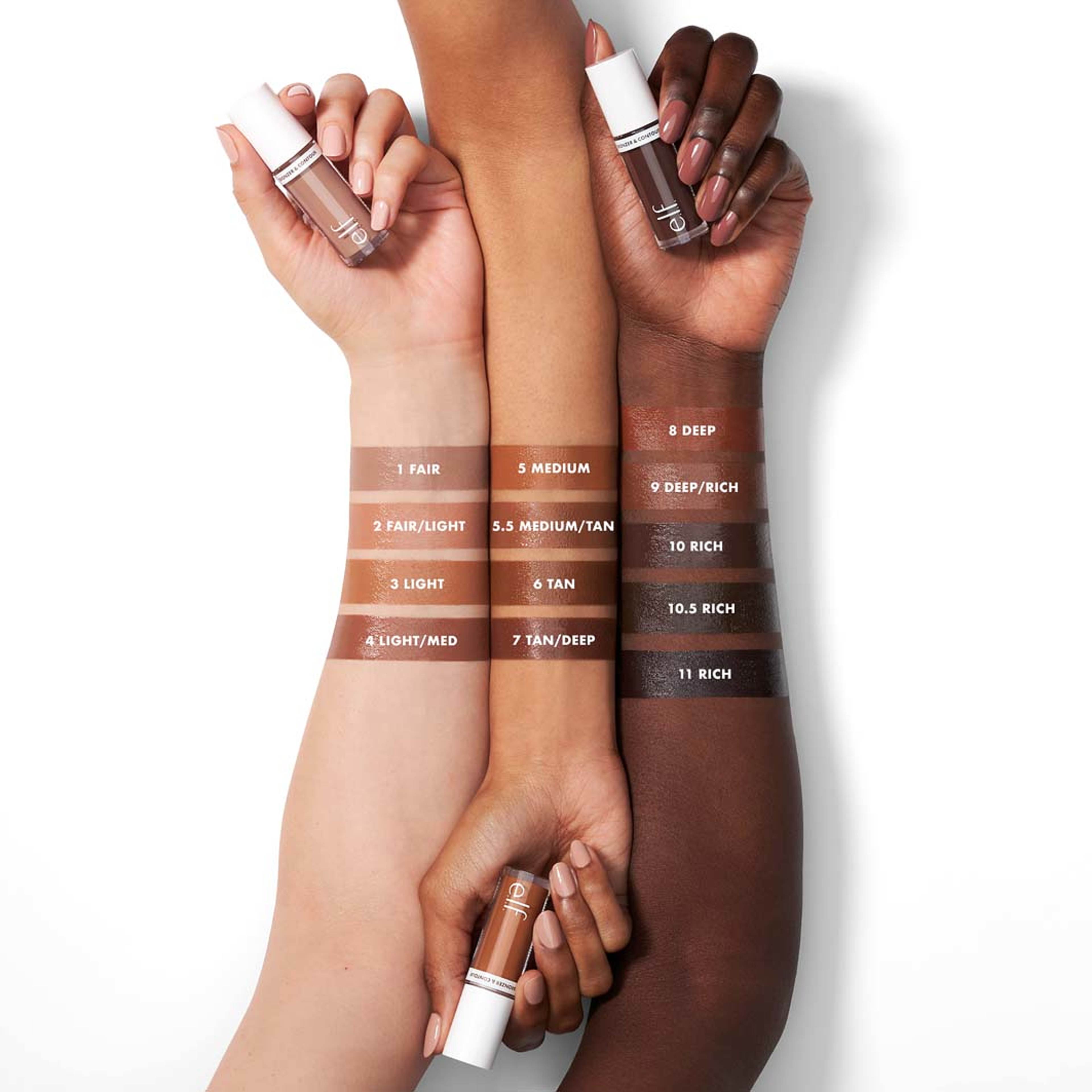 Camo Liquid Bronzer & Contour, från e.l.f, i färgen Rich 11. Klicka för att öppna bilden i stort format
