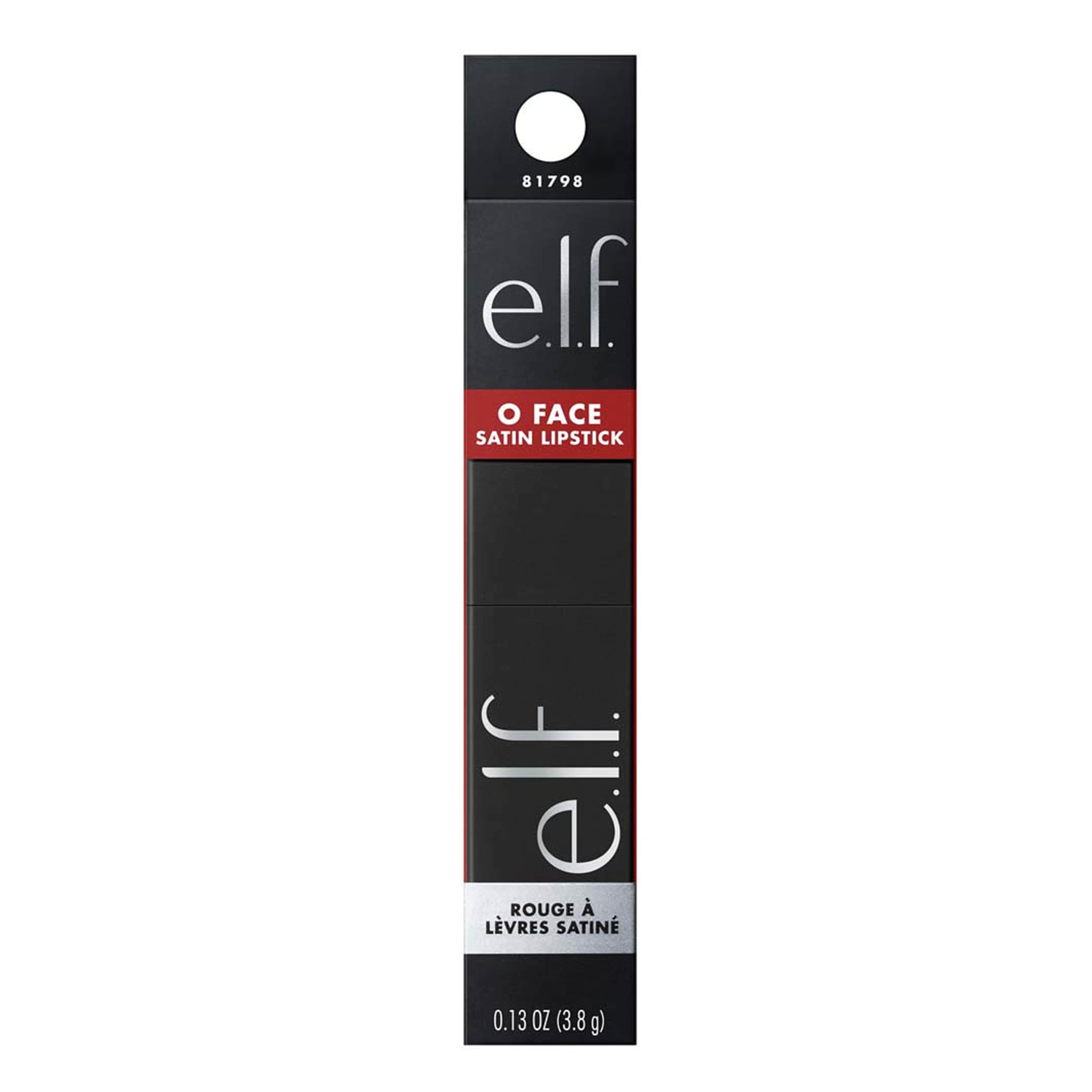 O Face Satin Lipstick, från e.l.f, i färgen Spicy. Klicka för att öppna bilden i stort format