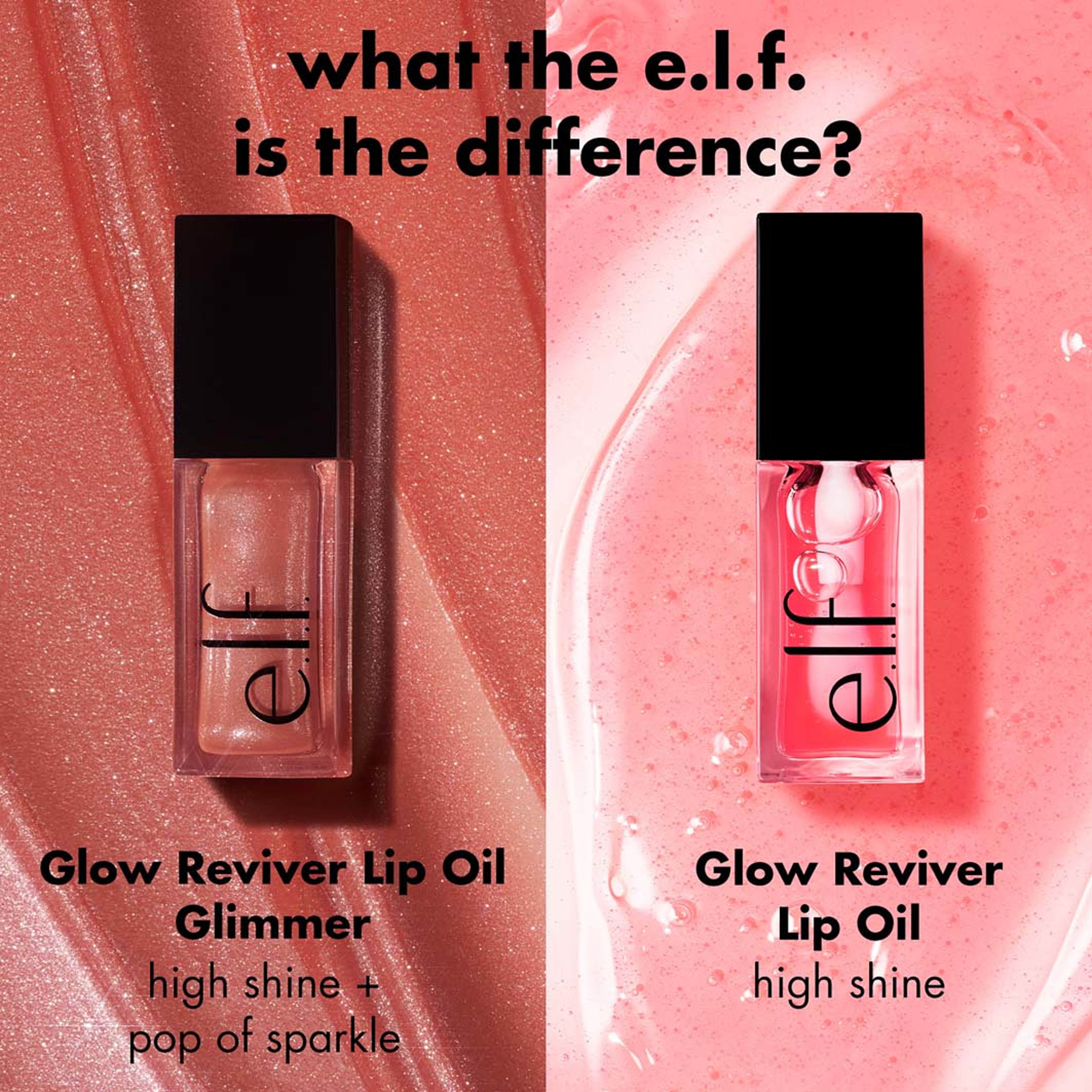 Glow Reviver Lip Oil, från e.l.f, i färgen Hot As Fudge. Klicka för att öppna bilden i stort format