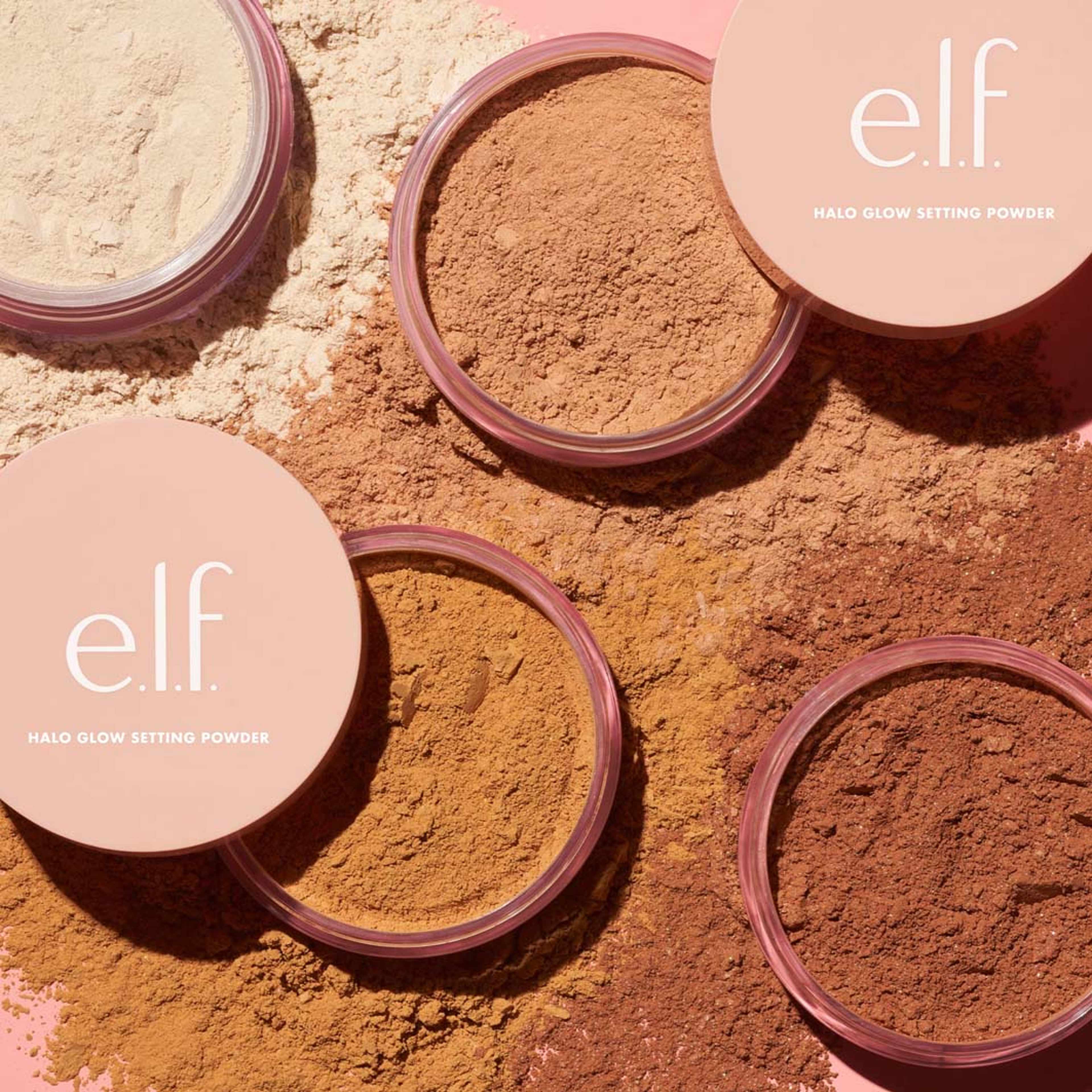 Halo Glow Setting Powder, från e.l.f, i färgen Light Pink. Klicka för att öppna bilden i stort format