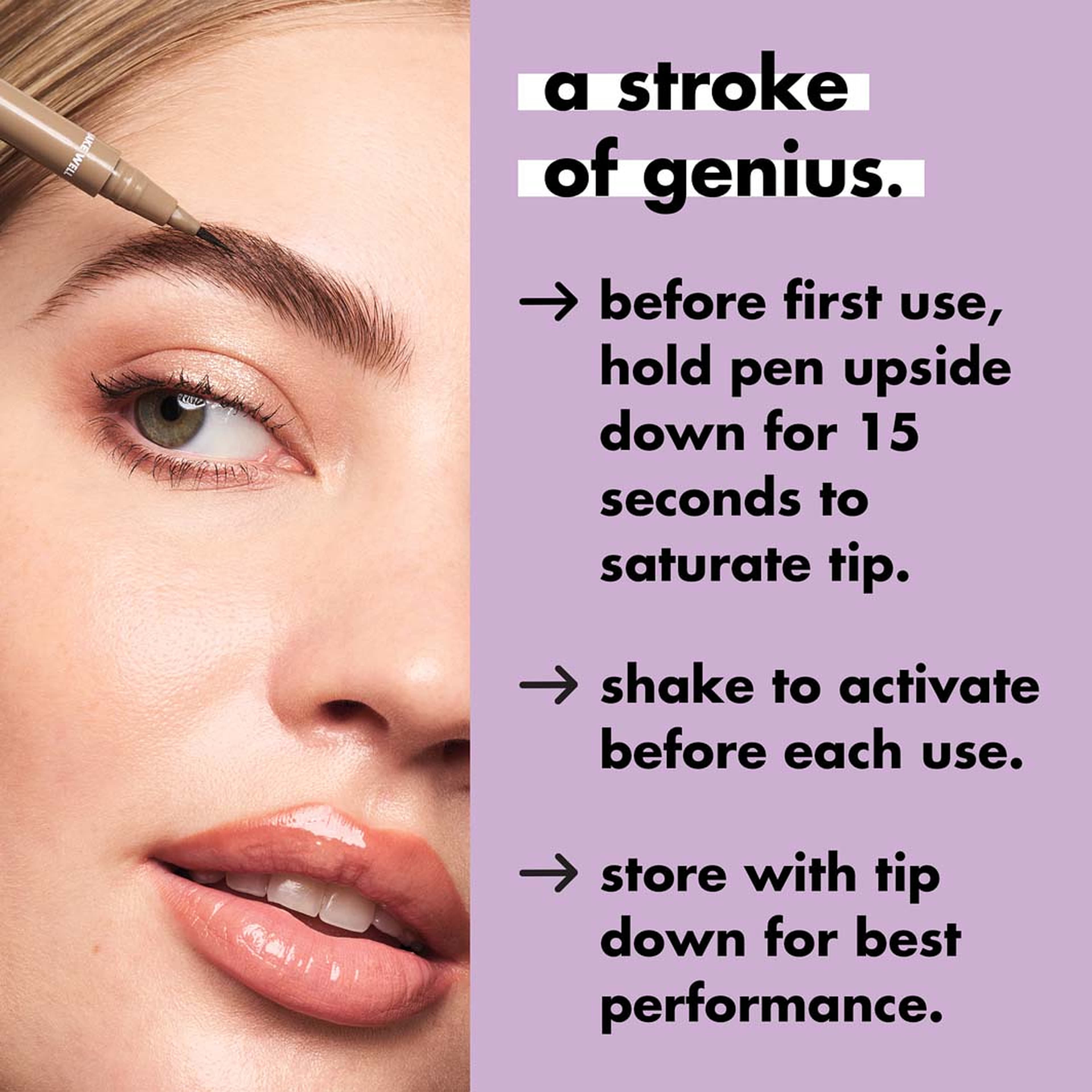 Holy Strokes Micro-Fine Brow, från e.l.f, i färgen Blonde. Klicka för att öppna bilden i stort format