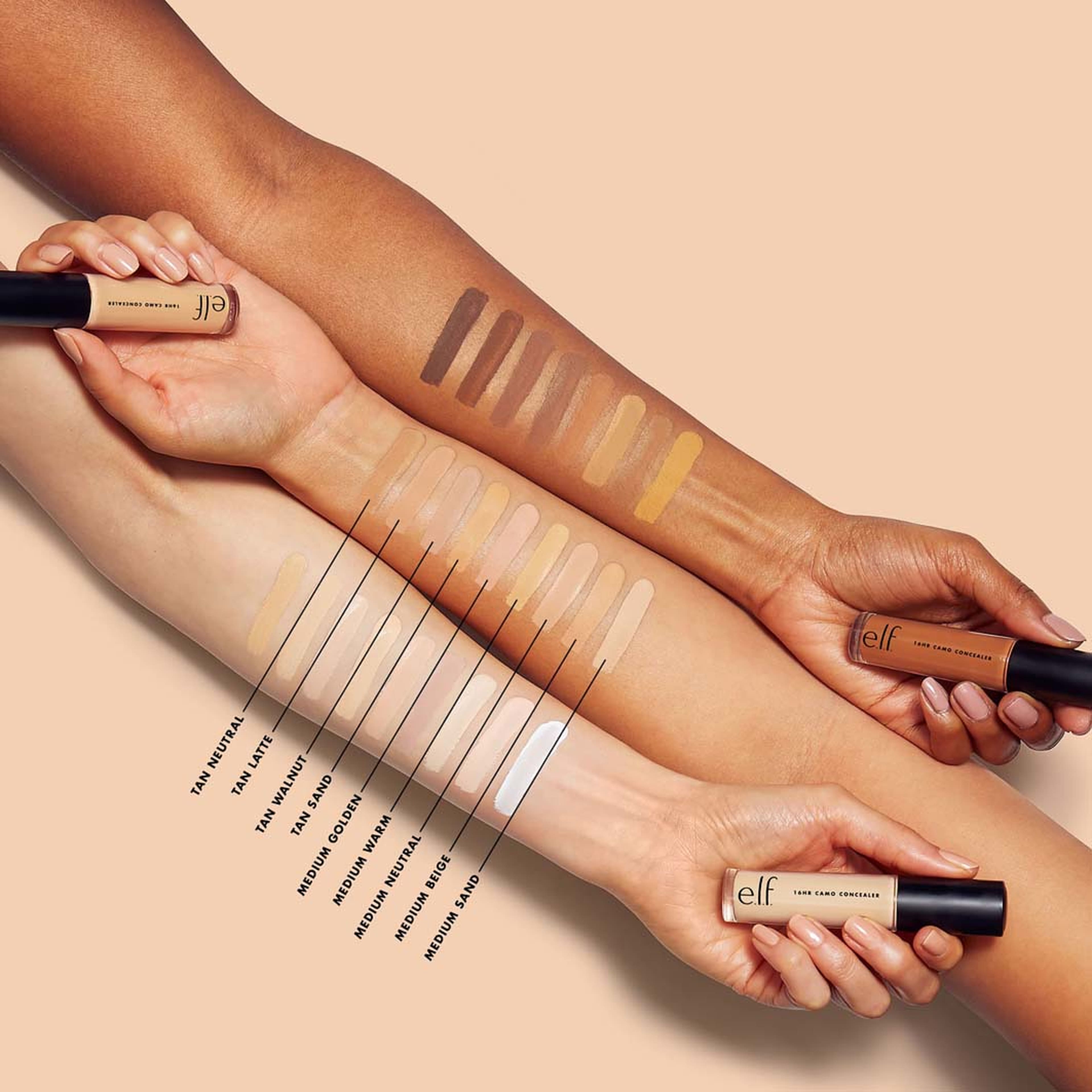 16HR Camo Concealer, från e.l.f, i färgen Light Ivory. Klicka för att öppna bilden i stort format