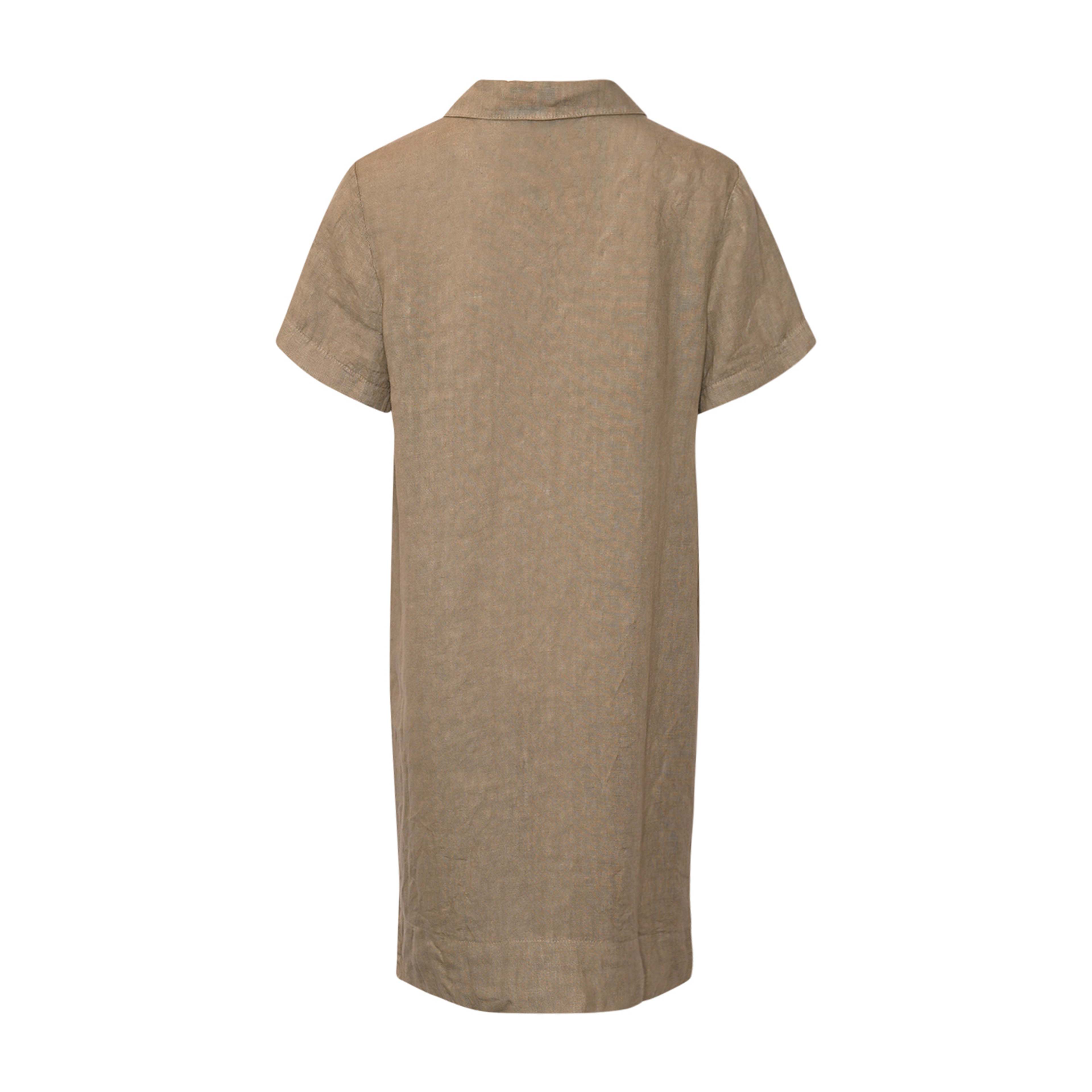 Issa, Shirt Dress, Linen - Dusty Green