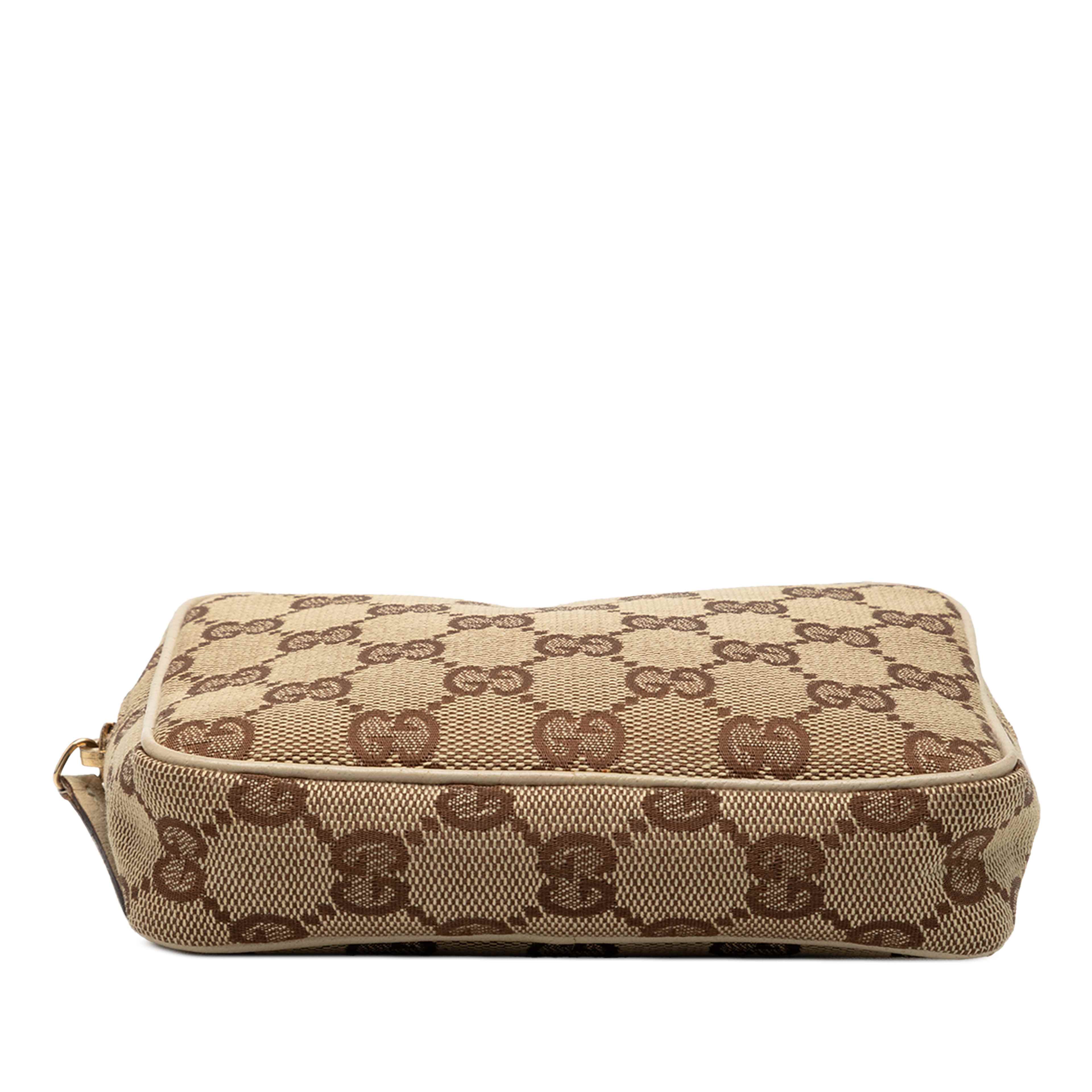 Gucci Gg Canvas Crossbody, från Luxclusif, i färgen beige. Klicka för att öppna bilden i stort format