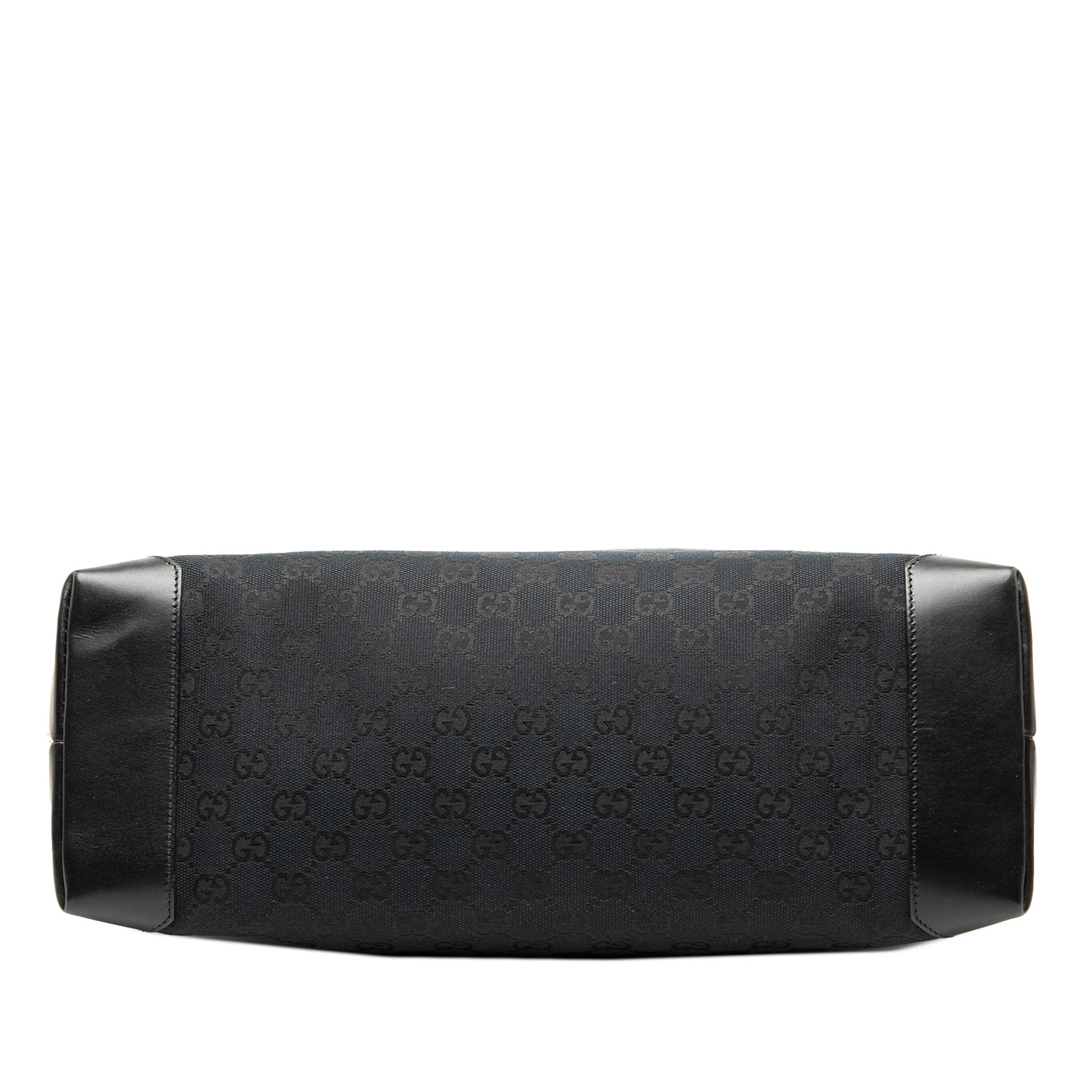 Gucci Gg Canvas Tote, från Luxclusif, i färgen svart. Klicka för att öppna bilden i stort format