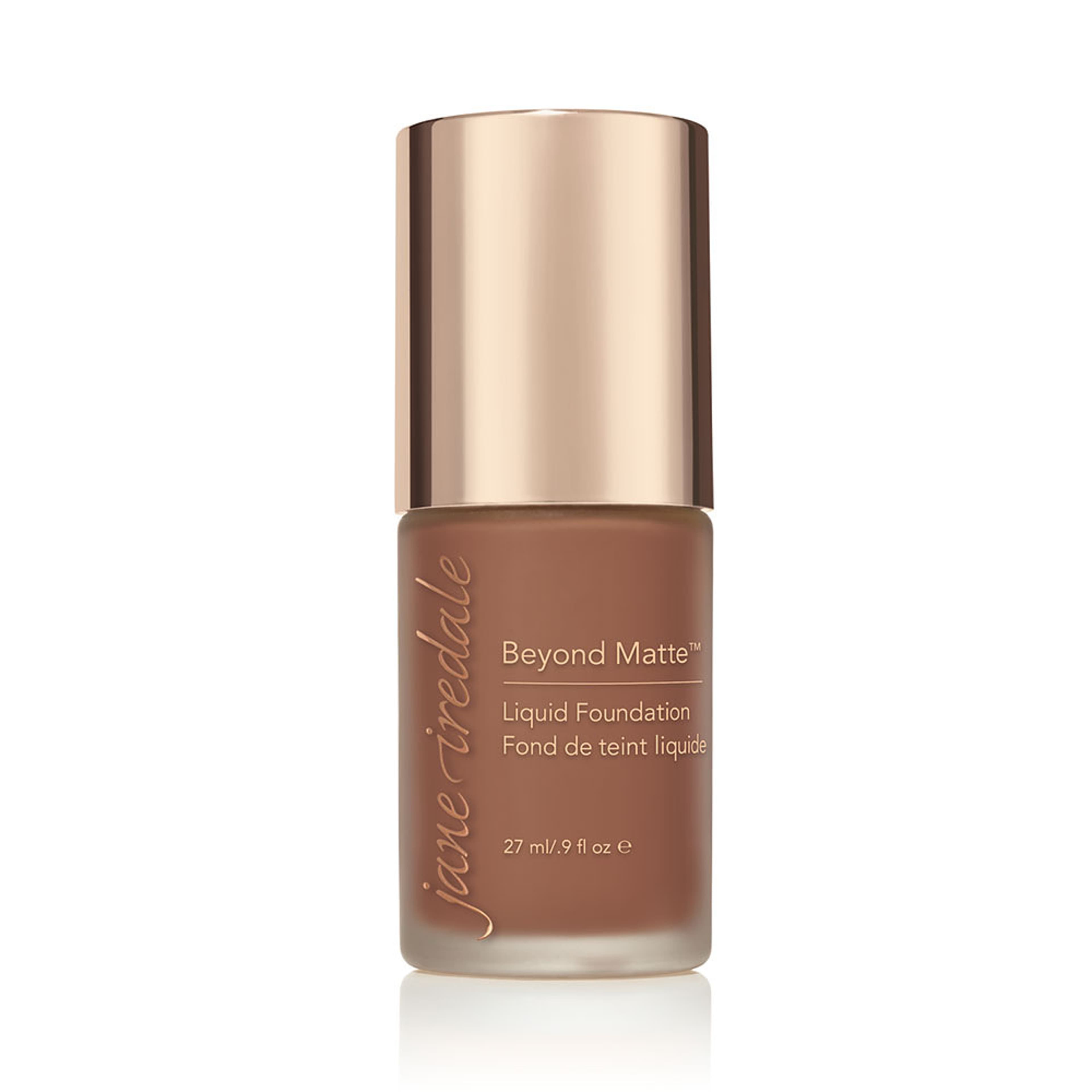 Beyond Matte™ Liquid Foundation, från jane iredale, i färgen M15. Klicka för att öppna bilden i stort format
