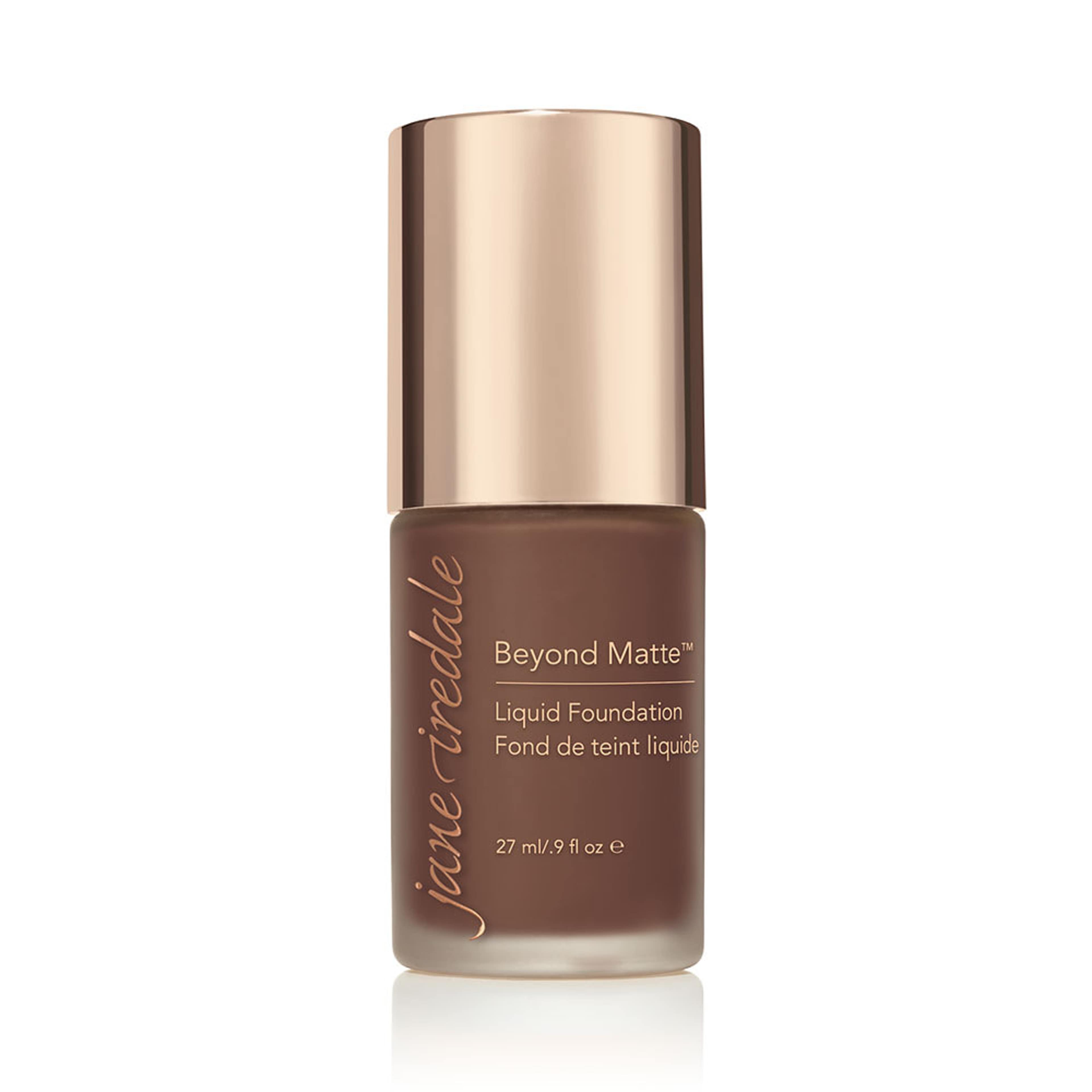 Beyond Matte™ Liquid Foundation, från jane iredale, i färgen M17. Klicka för att öppna bilden i stort format