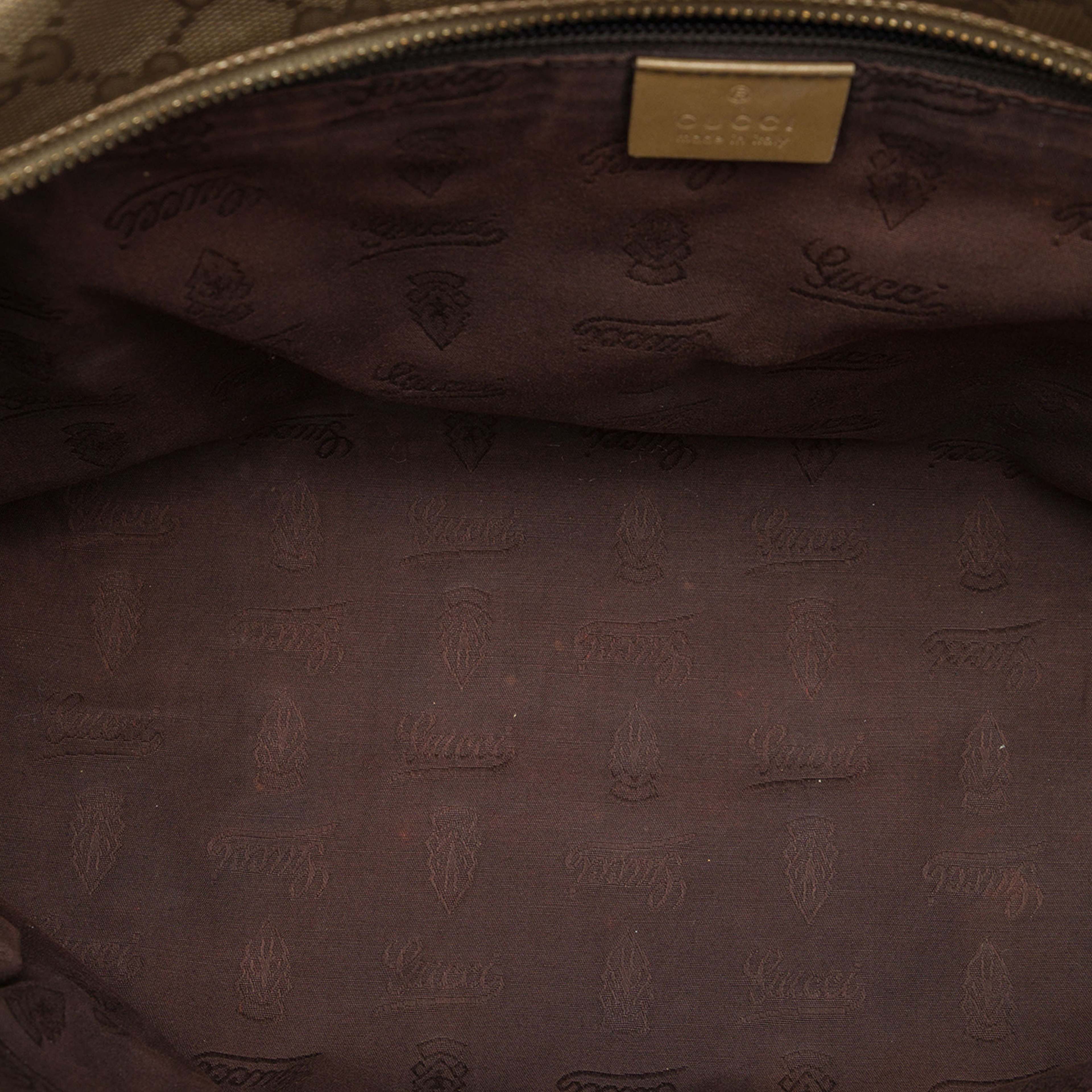 Gucci Medium Gg Imprime Tote, från Luxclusif, i färgen guld. Klicka för att öppna bilden i stort format