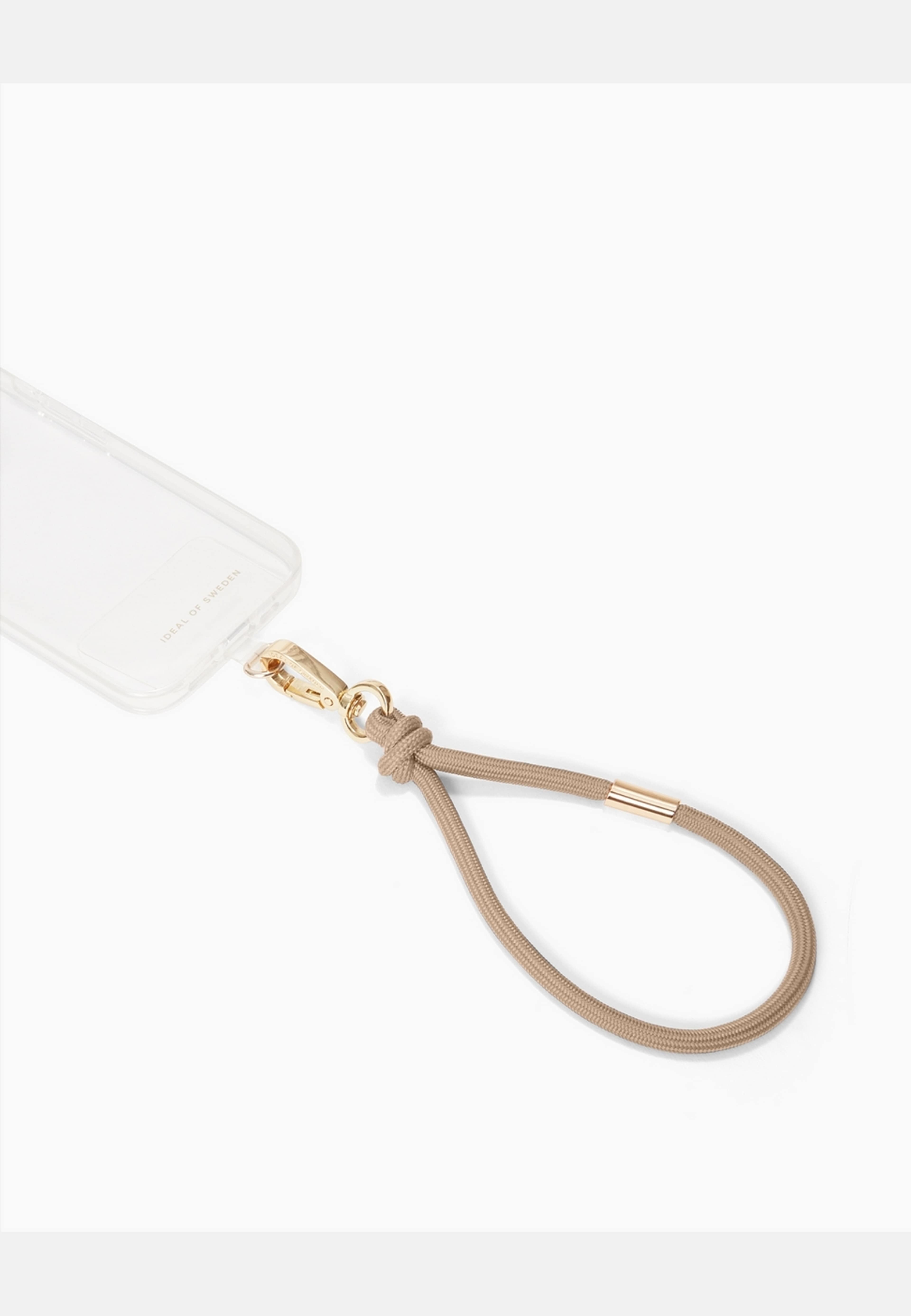 Cord Phone Wristlet, från Ideal Of Sweden, i färgen beige. Klicka för att öppna bilden i stort format