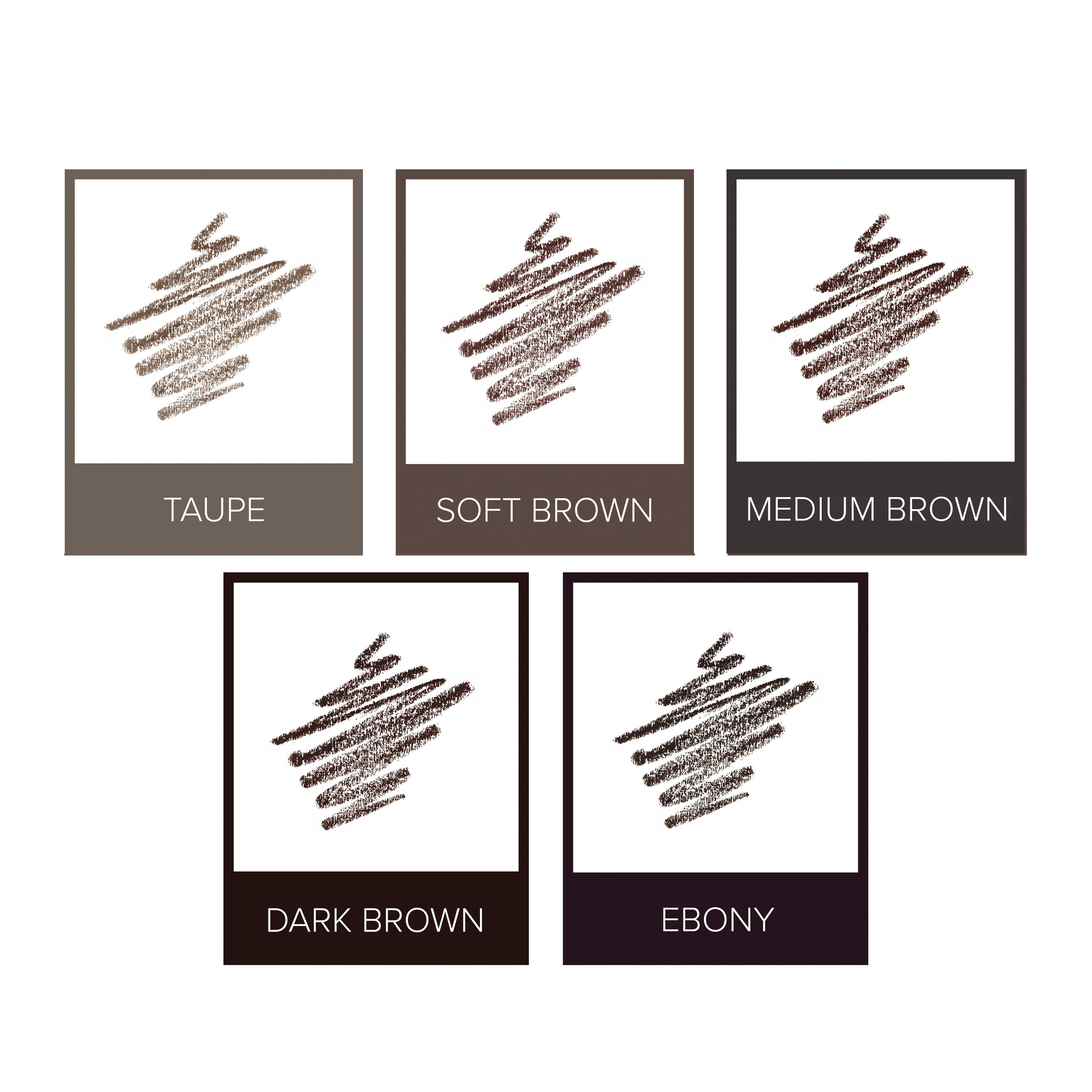 Frozen & Fuller Looking Brow Kit - Dark Brown
