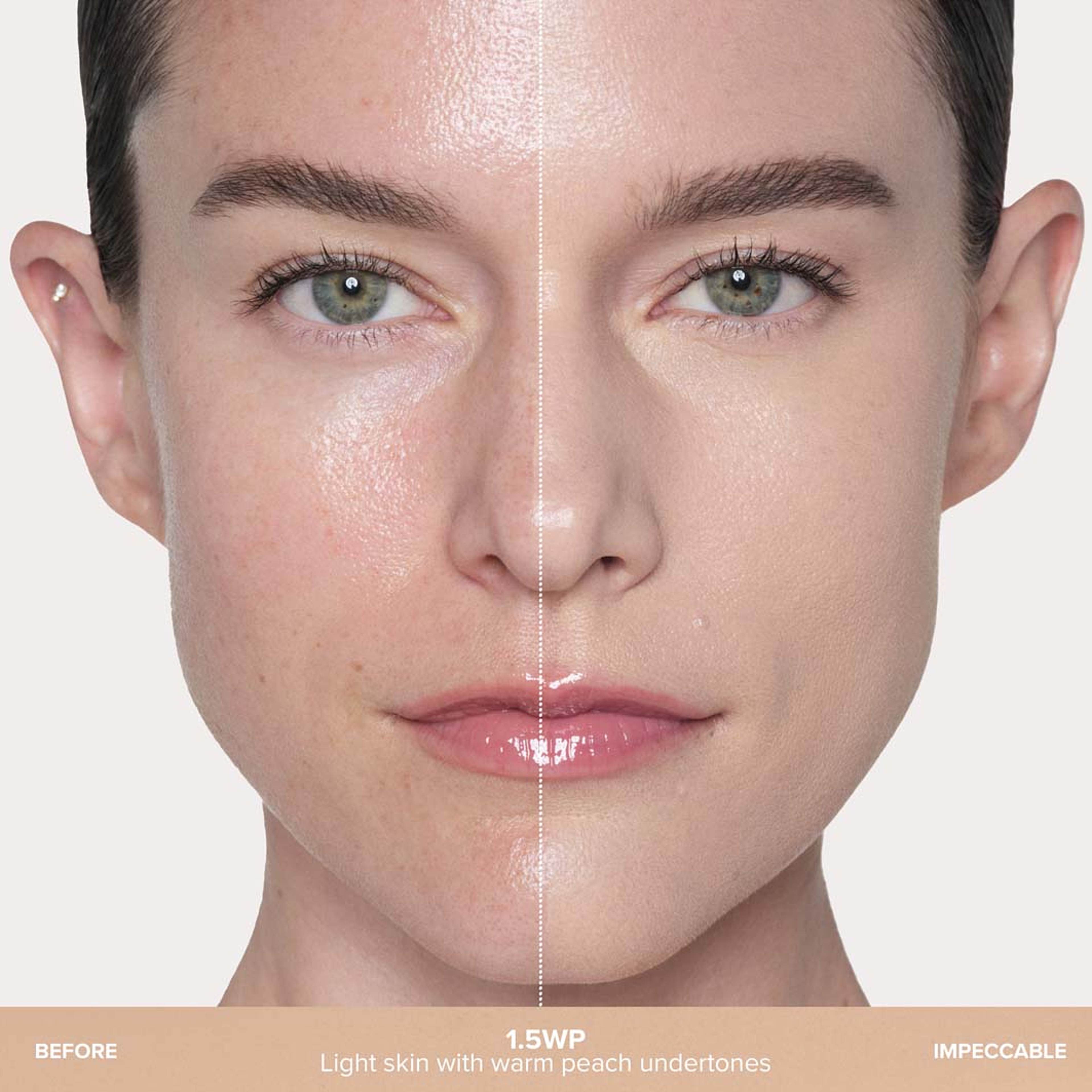 Impeccable Foundation, från Anastasia Beverly Hills, i färgen 1.5wp. Klicka för att öppna bilden i stort format