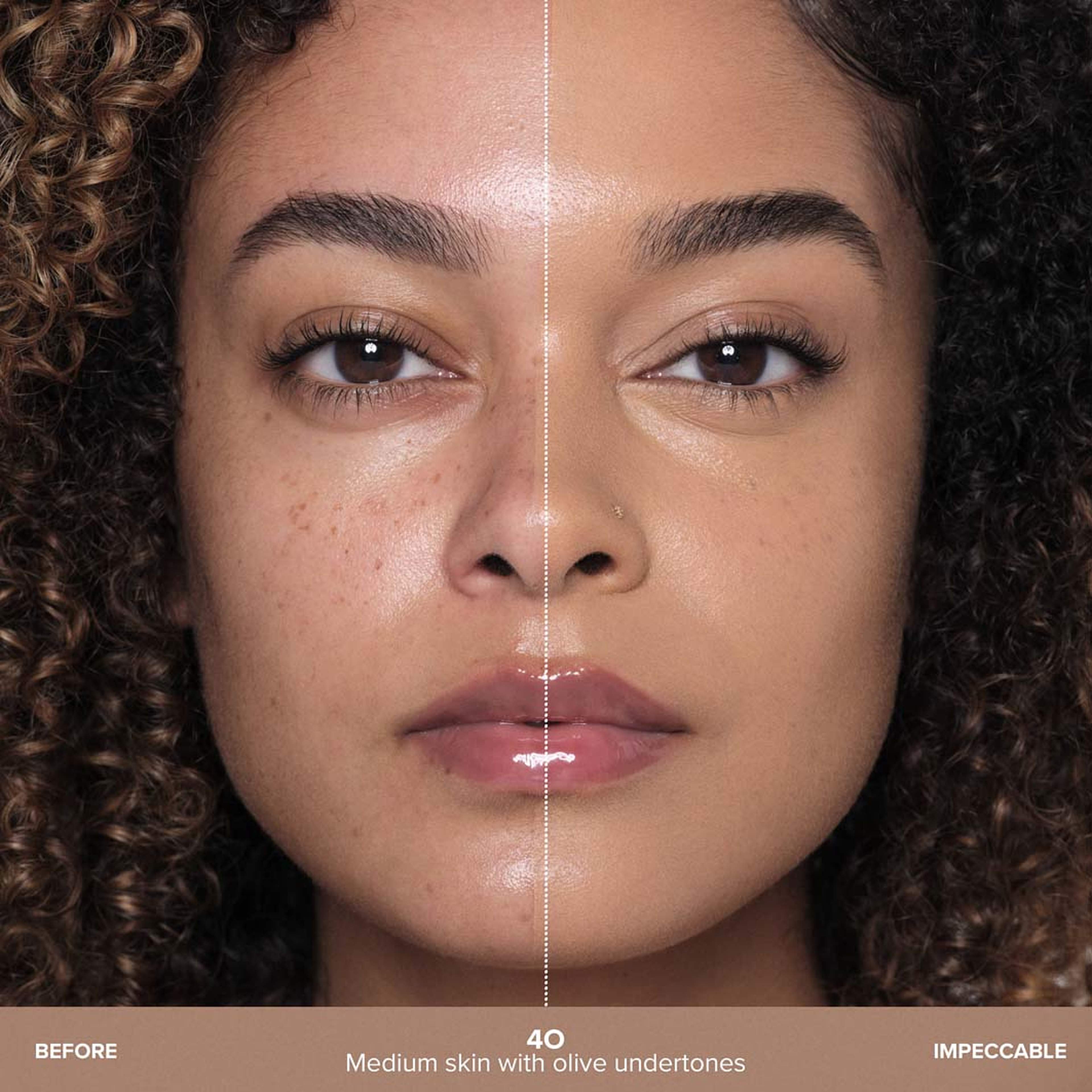 Impeccable Foundation, från Anastasia Beverly Hills, i färgen 4o. Klicka för att öppna bilden i stort format