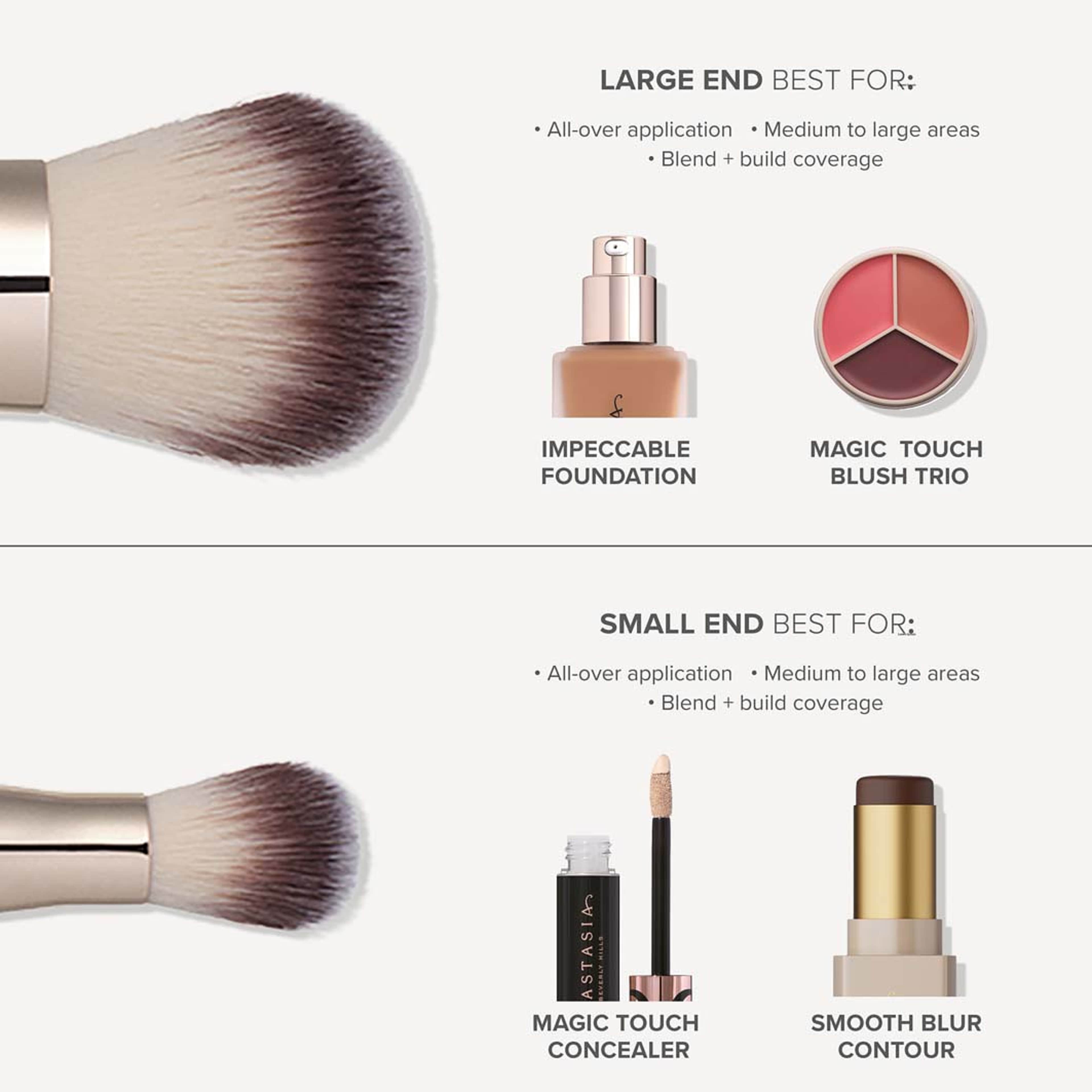 Impeccable Foundation & Face Brush, från Anastasia Beverly Hills. Klicka för att öppna bilden i stort format