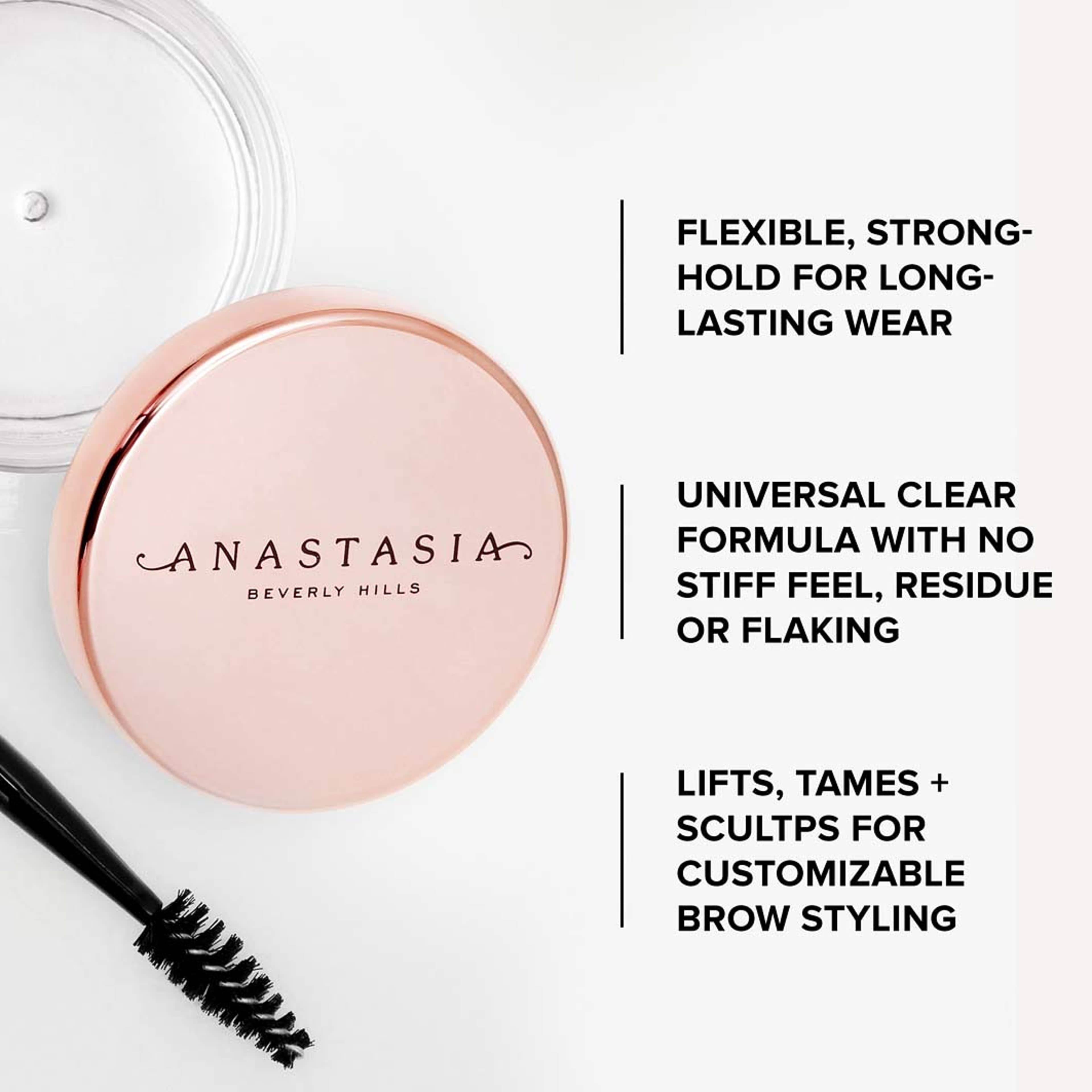 Soft Arch Brow Kit, från Anastasia Beverly Hills, i färgen Dark Brown. Klicka för att öppna bilden i stort format