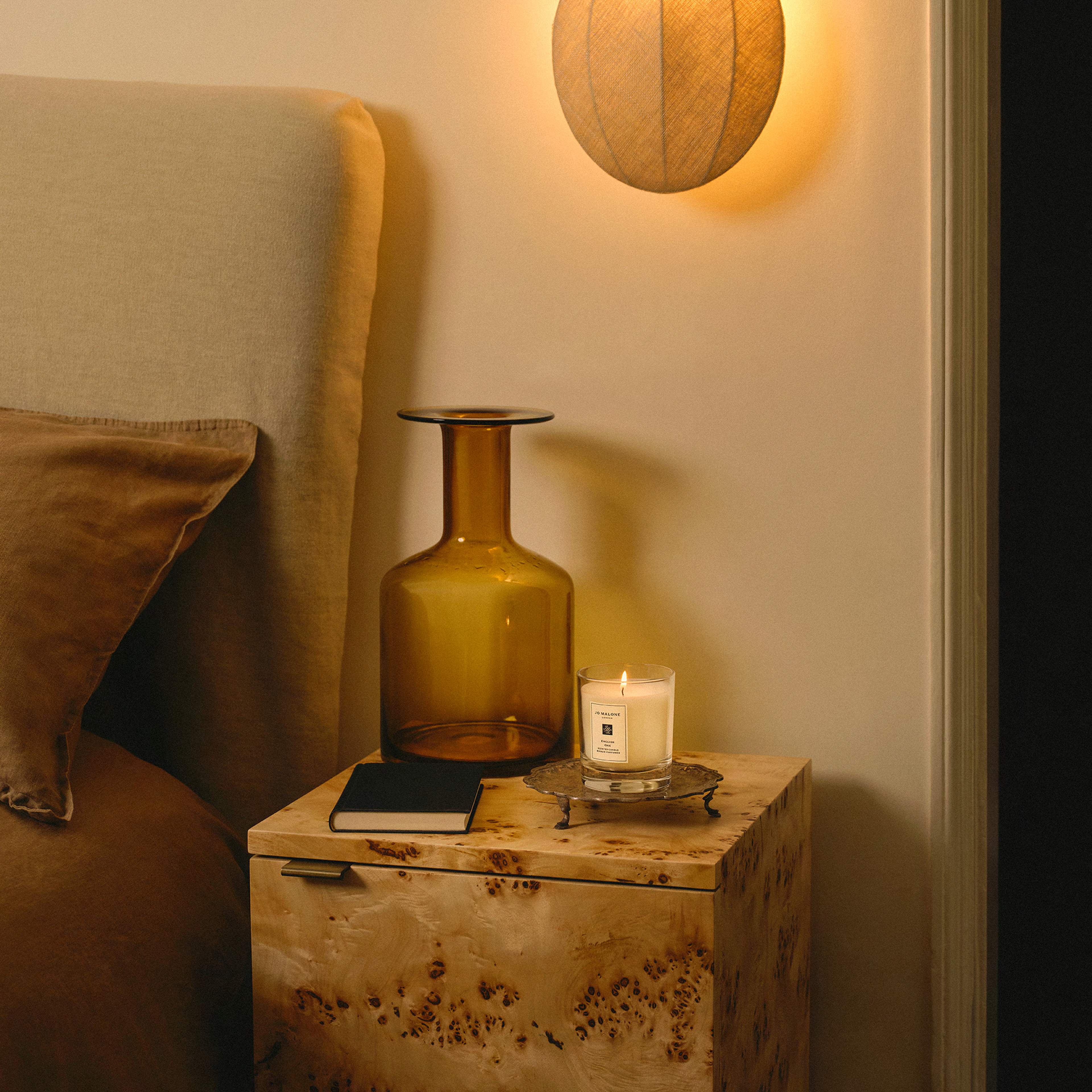 English Oak Home Candle