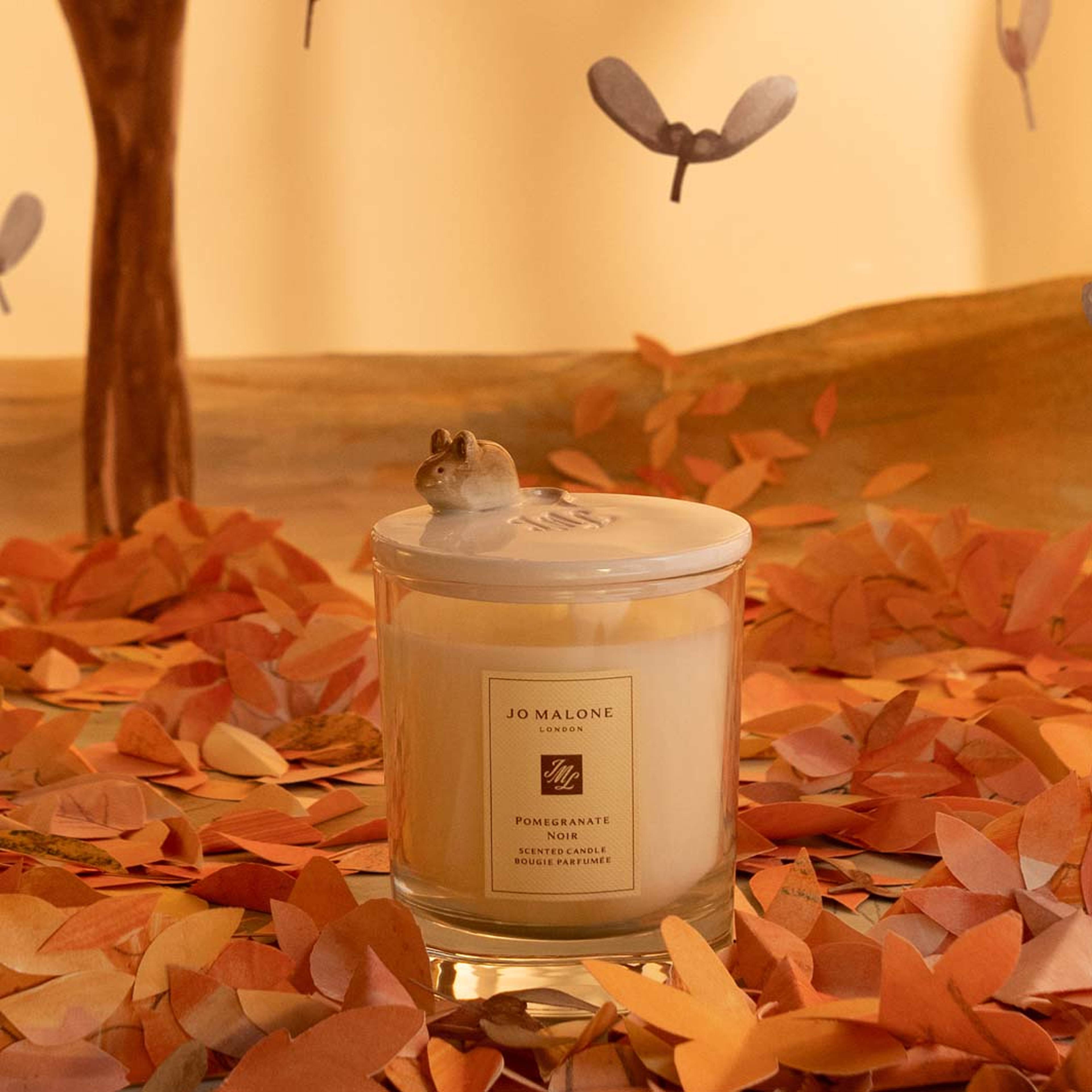 Pomegranate Noir Scented Classic Candle, från Jo Malone London. Klicka för att öppna bilden i stort format