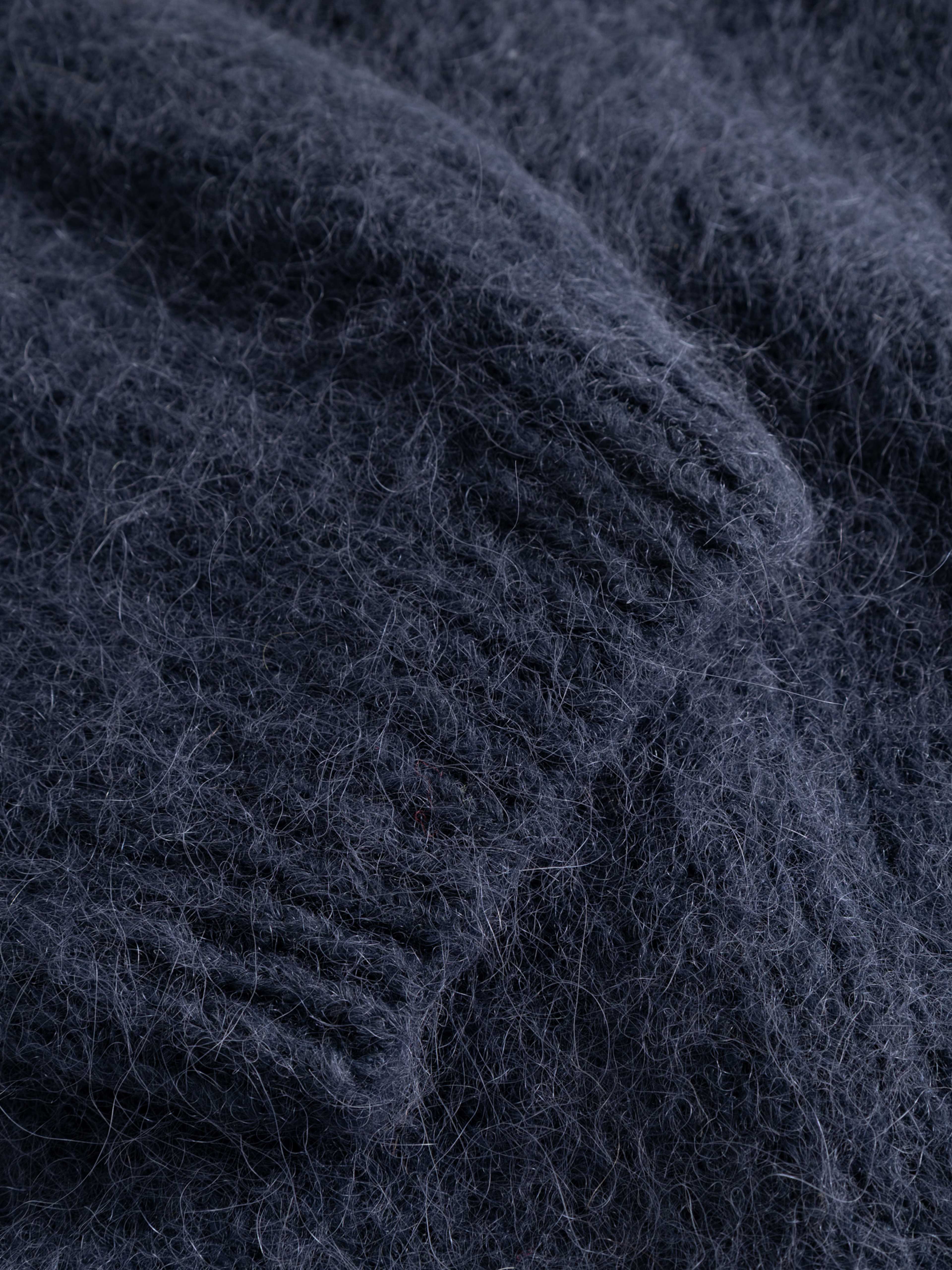 N-kae Knit Cardigan - Navy, från Noella, i färgen navy. Klicka för att öppna bilden i stort format
