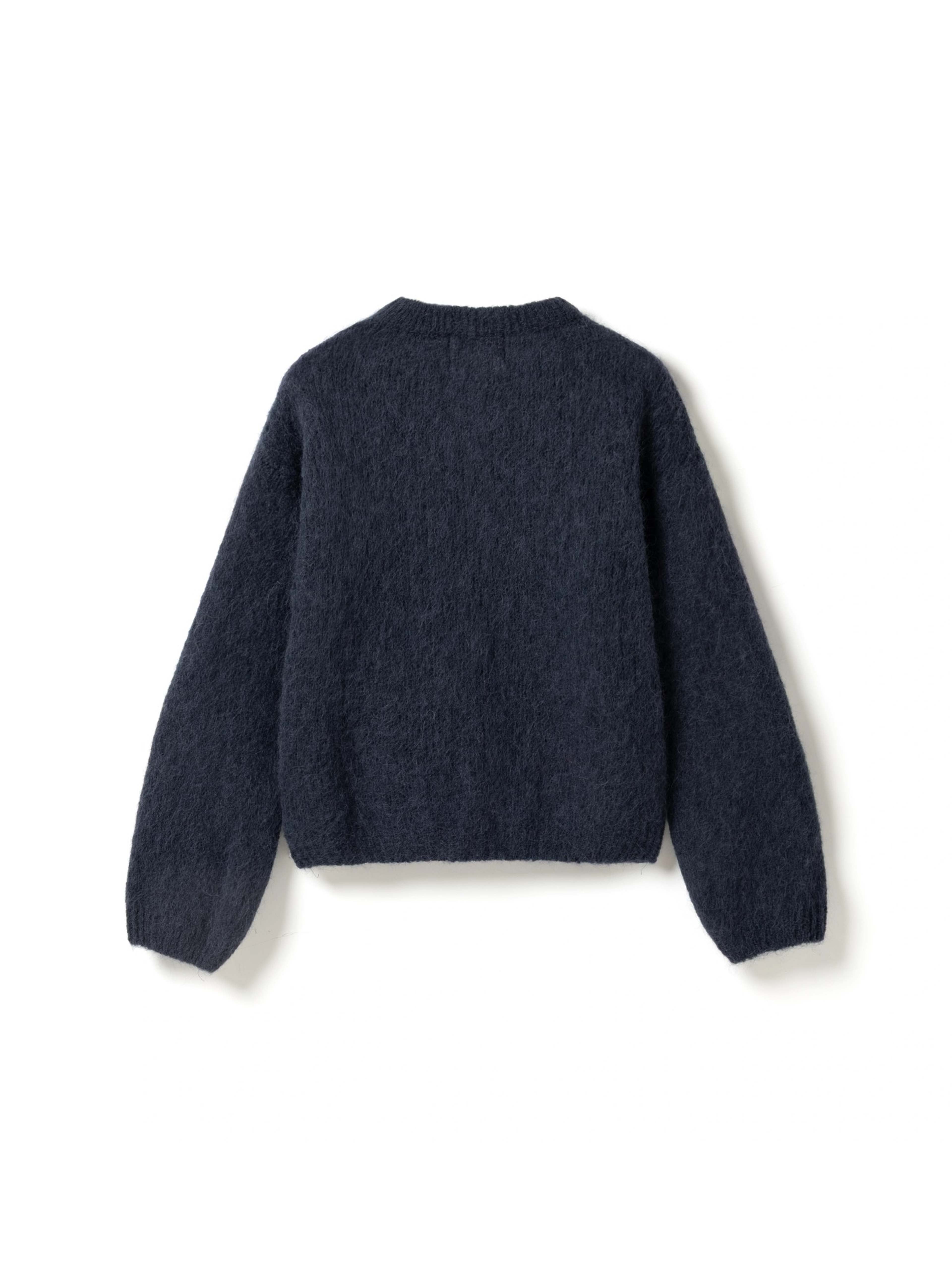 N-kae Knit Cardigan - Navy, från Noella, i färgen navy. Klicka för att öppna bilden i stort format
