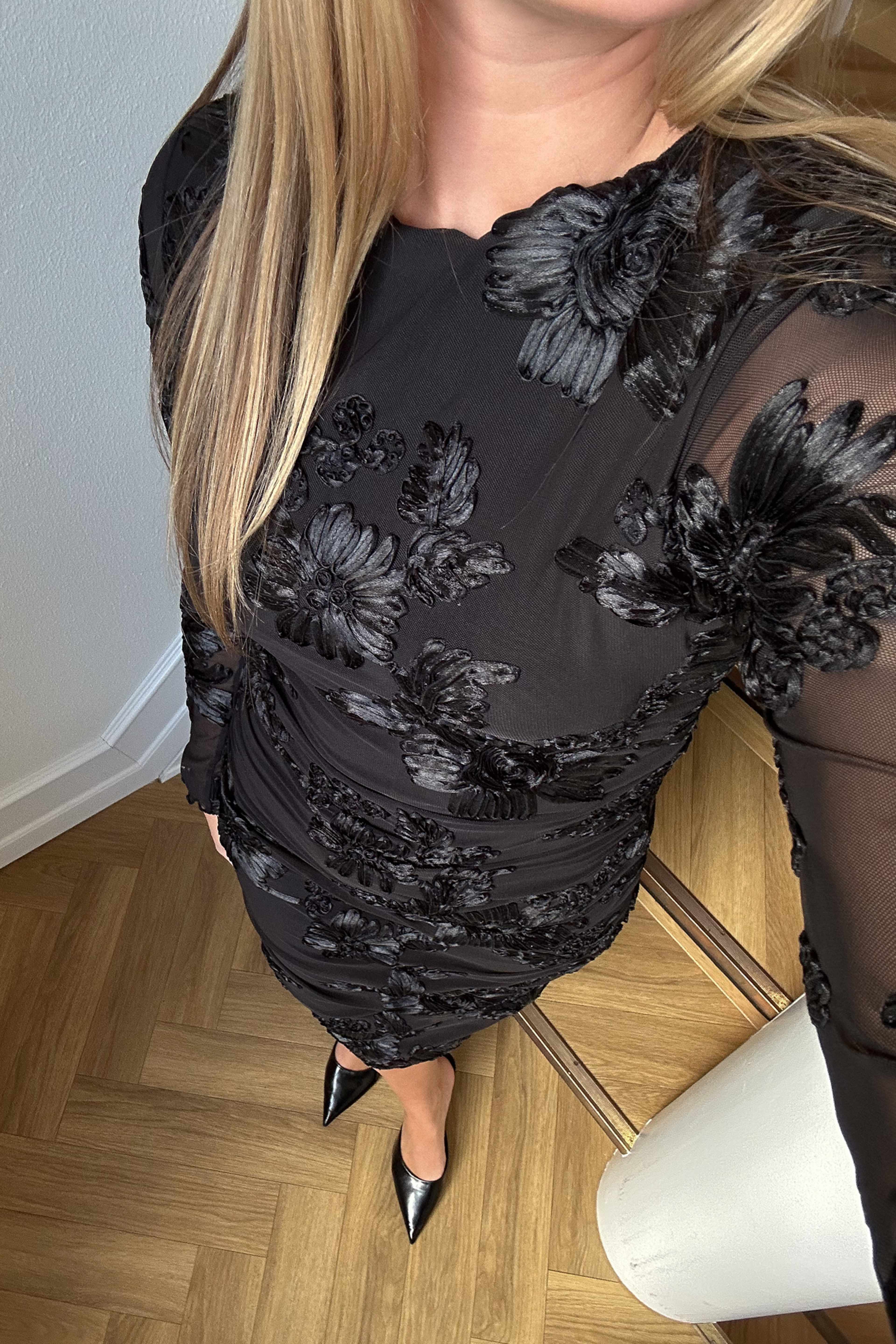 Lavinia L/s Dress - Black