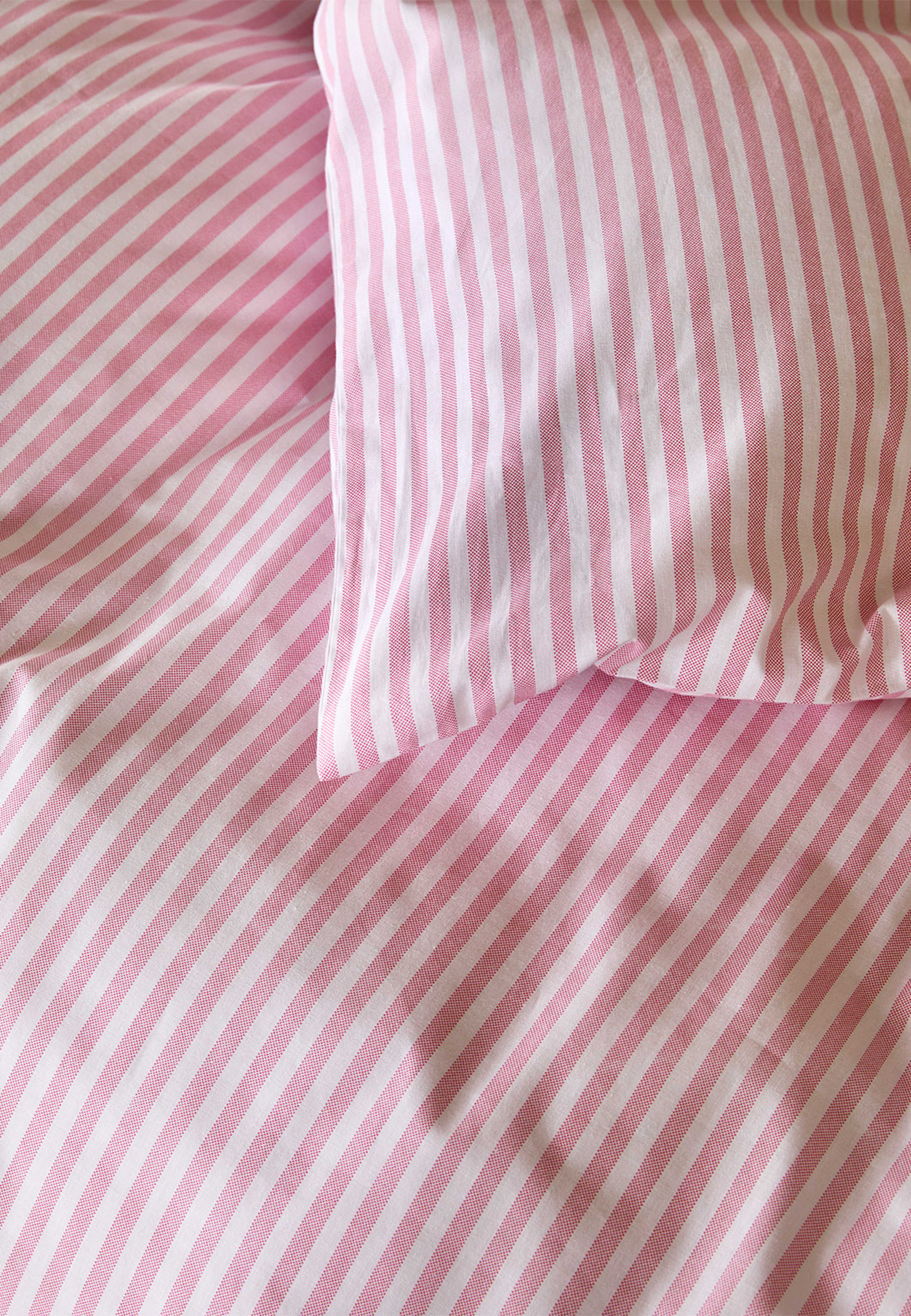 Tor bomull bäddset 150x210 cm, från Høie of Scandinavia, i färgen Rosa. Klicka för att öppna bilden i stort format