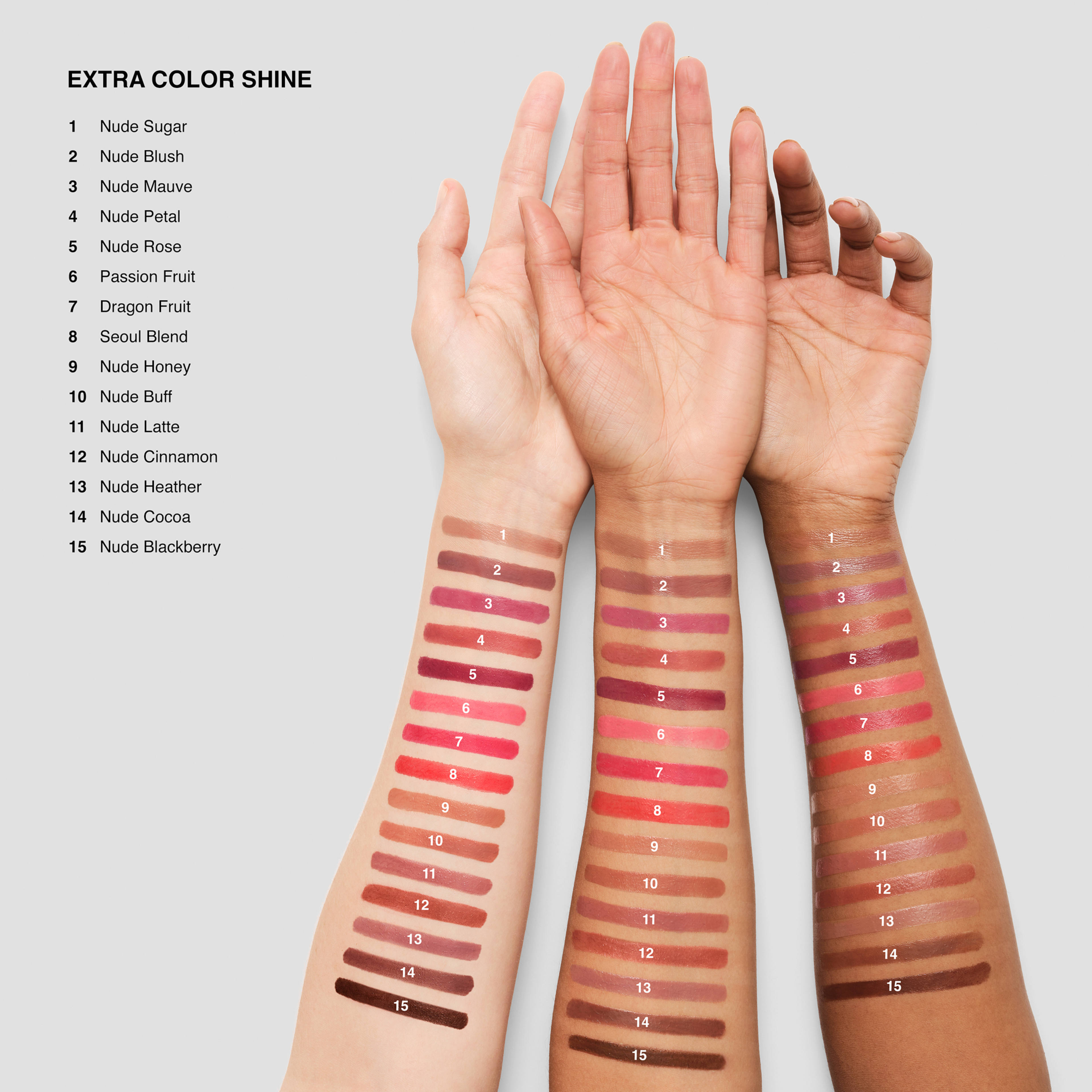 Extra Color Shine Lipstick, från Bobbi Brown, i färgen Dragon Fruit. Klicka för att öppna bilden i stort format
