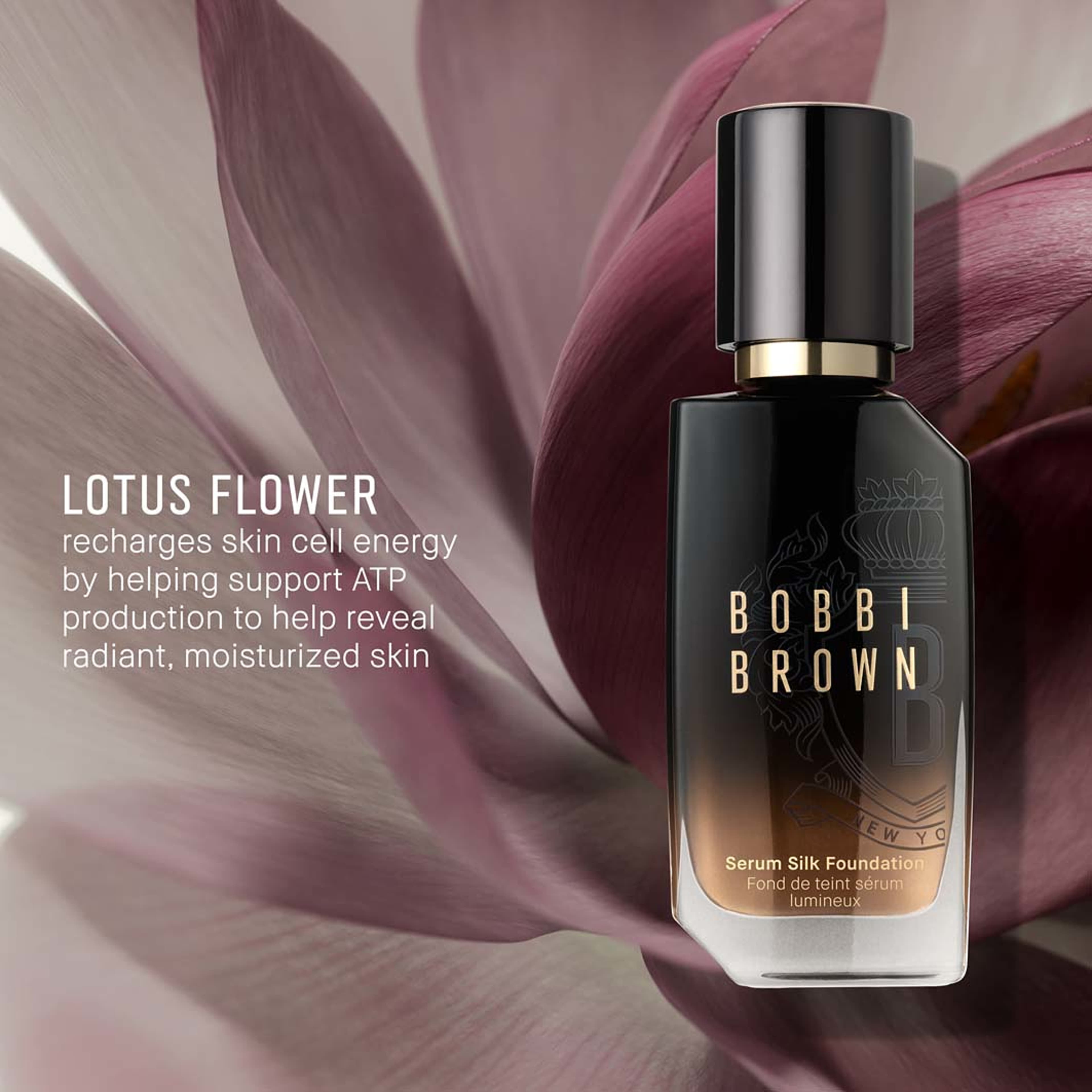 Serum Silk Foundation, från Bobbi Brown, i färgen Warm Walnut. Klicka för att öppna bilden i stort format