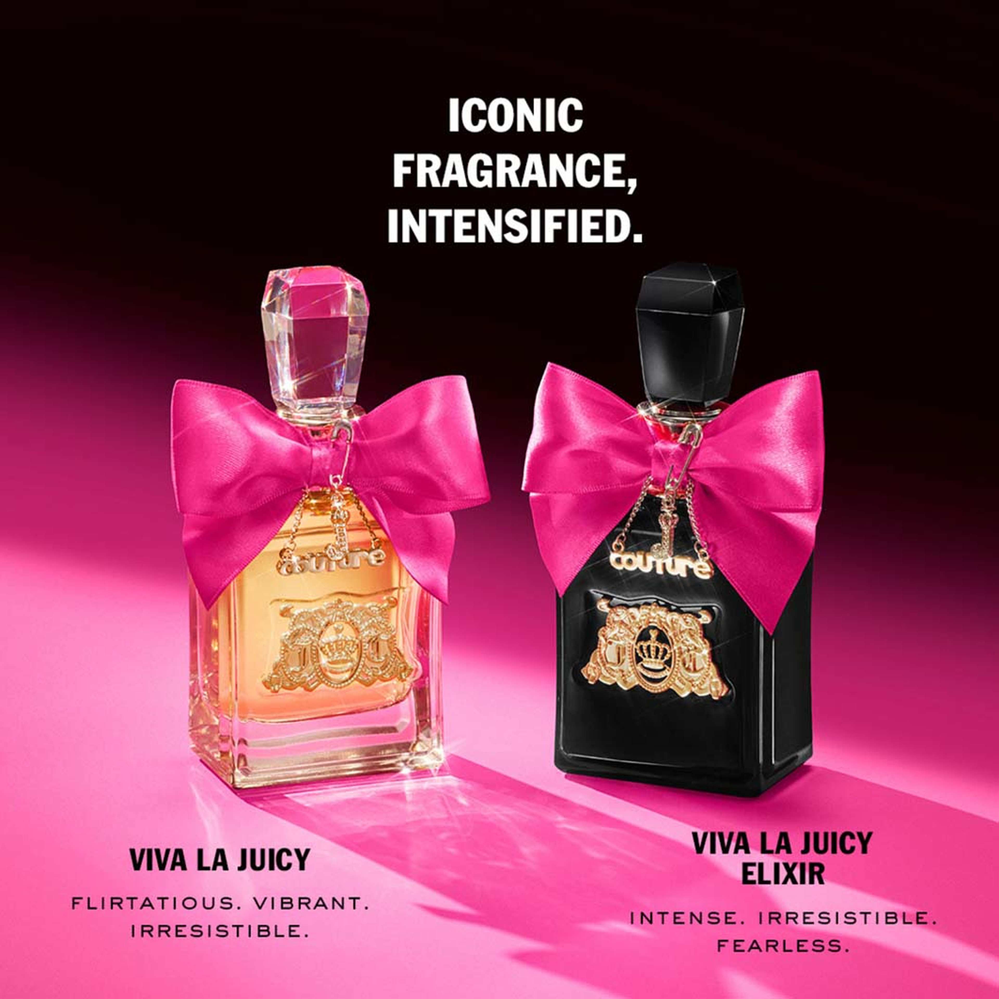 Viva La Juicy Elixir Eau de parfum, från Juicy Couture. Klicka för att öppna bilden i stort format