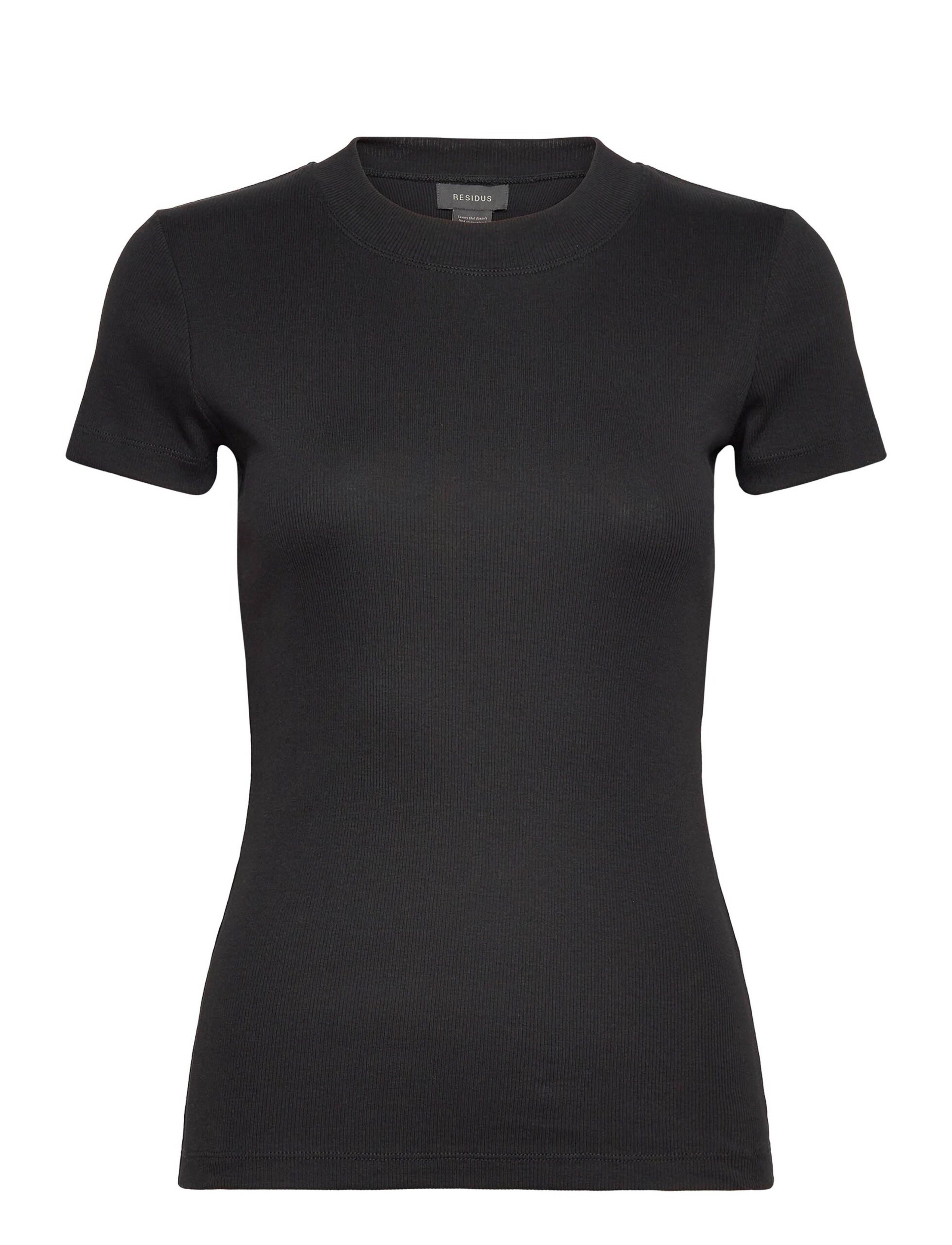 Ottille Tee - Black, från Residus, i färgen black. Klicka för att öppna bilden i stort format